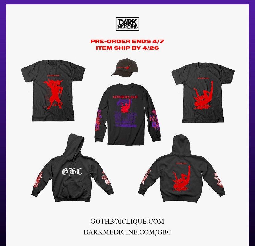 GOTHBOICLIQUE GBC Fallen Angel long sleeve Size US M / EU 48-50 / 2 - 9 Thumbnail