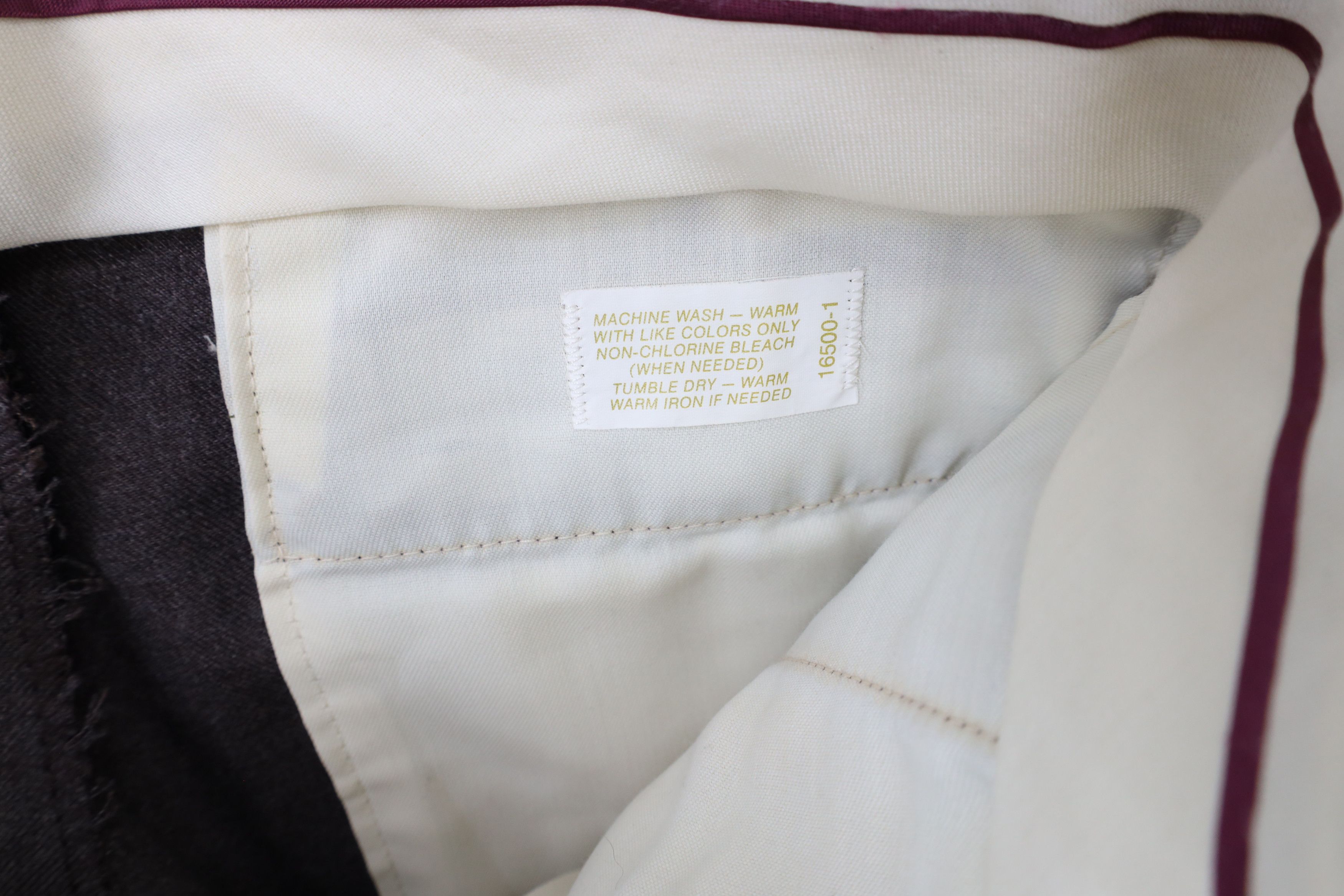 Vintage Vintage 70s Streetwear Wide Leg Chino Pants Heather USA Size US 34 / EU 50 - 6 Thumbnail