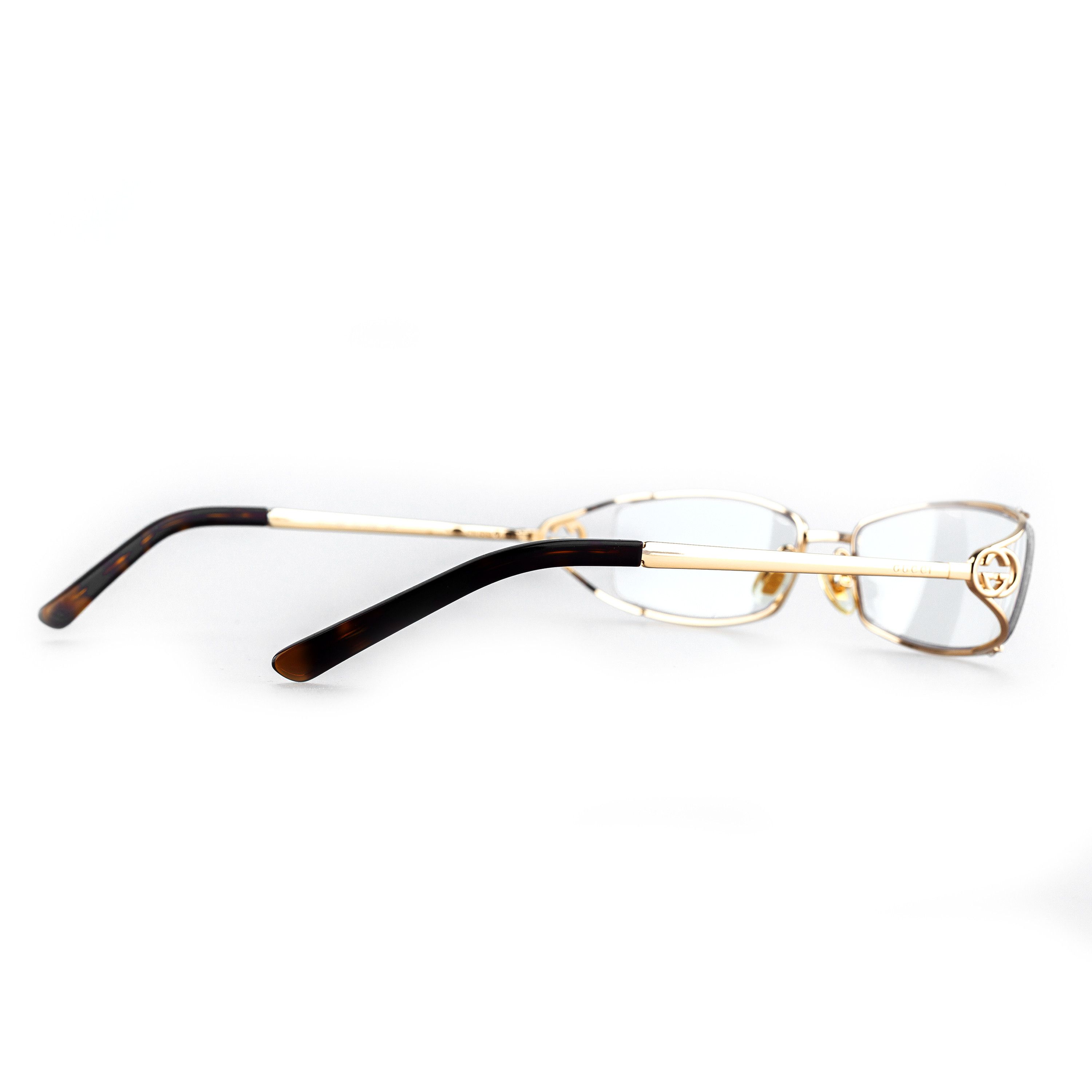 Gucci Gucci GG 2790 J5G Vintage Golden Glasses Size ONE SIZE - 3 Thumbnail