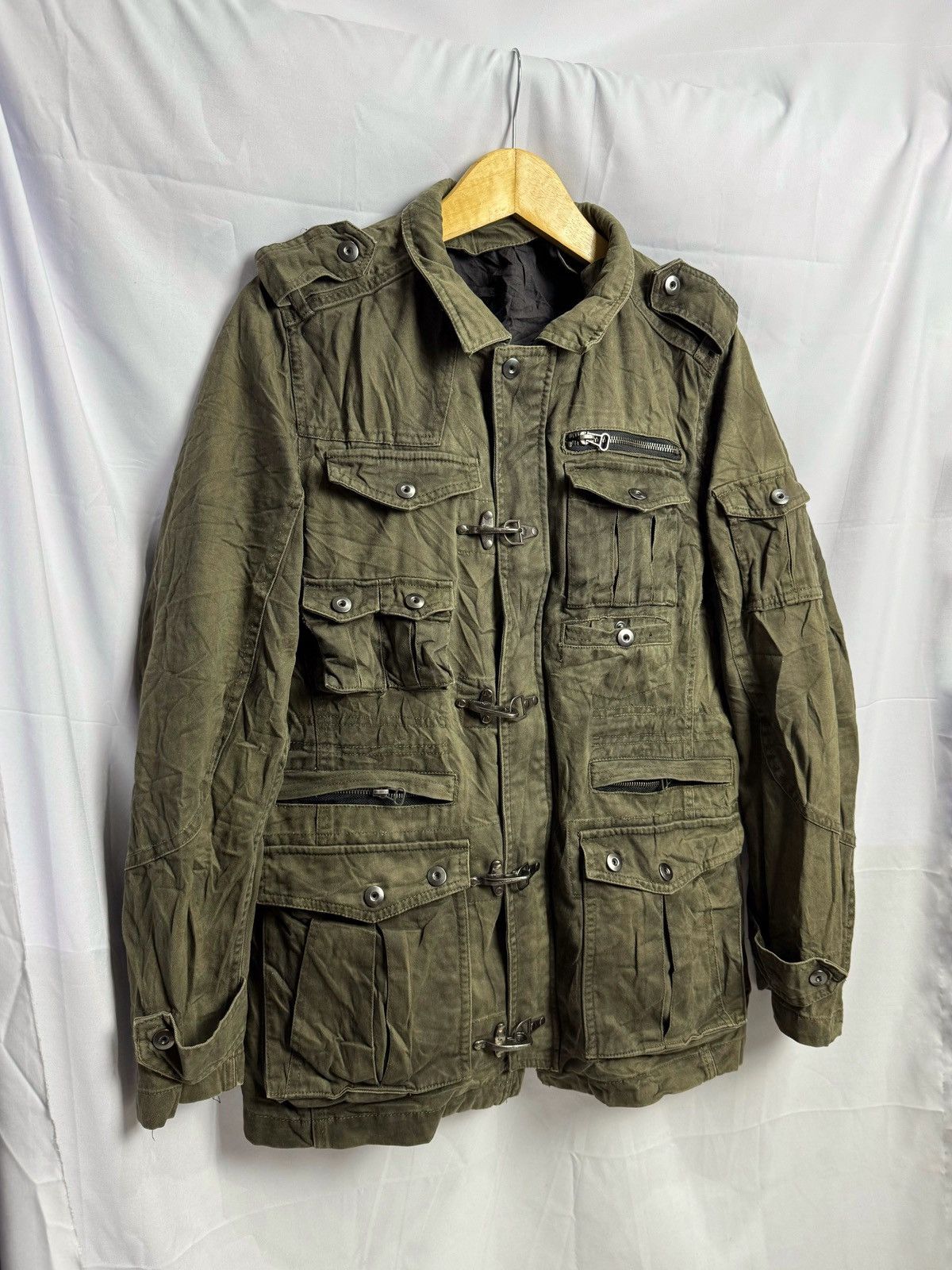 Japanese Brand Bondage Jacket Semanticdesign Multi Pocket Size US M / EU 48-50 / 2 - 2 Thumbnail