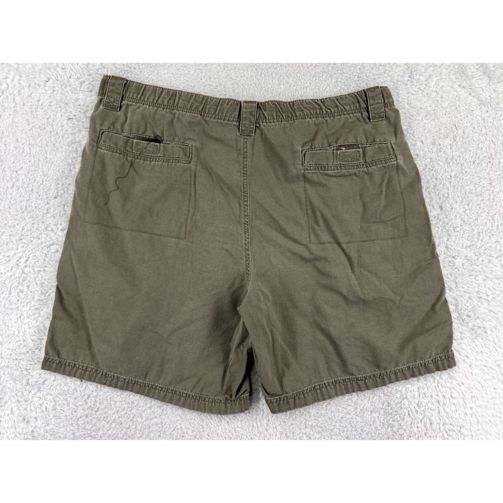 Wrangler Wrangler Shorts Mens 40 Green Cargo Belted Duck Fabric Durable Hike Fish Camp Size US 40 / EU 56 - 2 Thumbnail