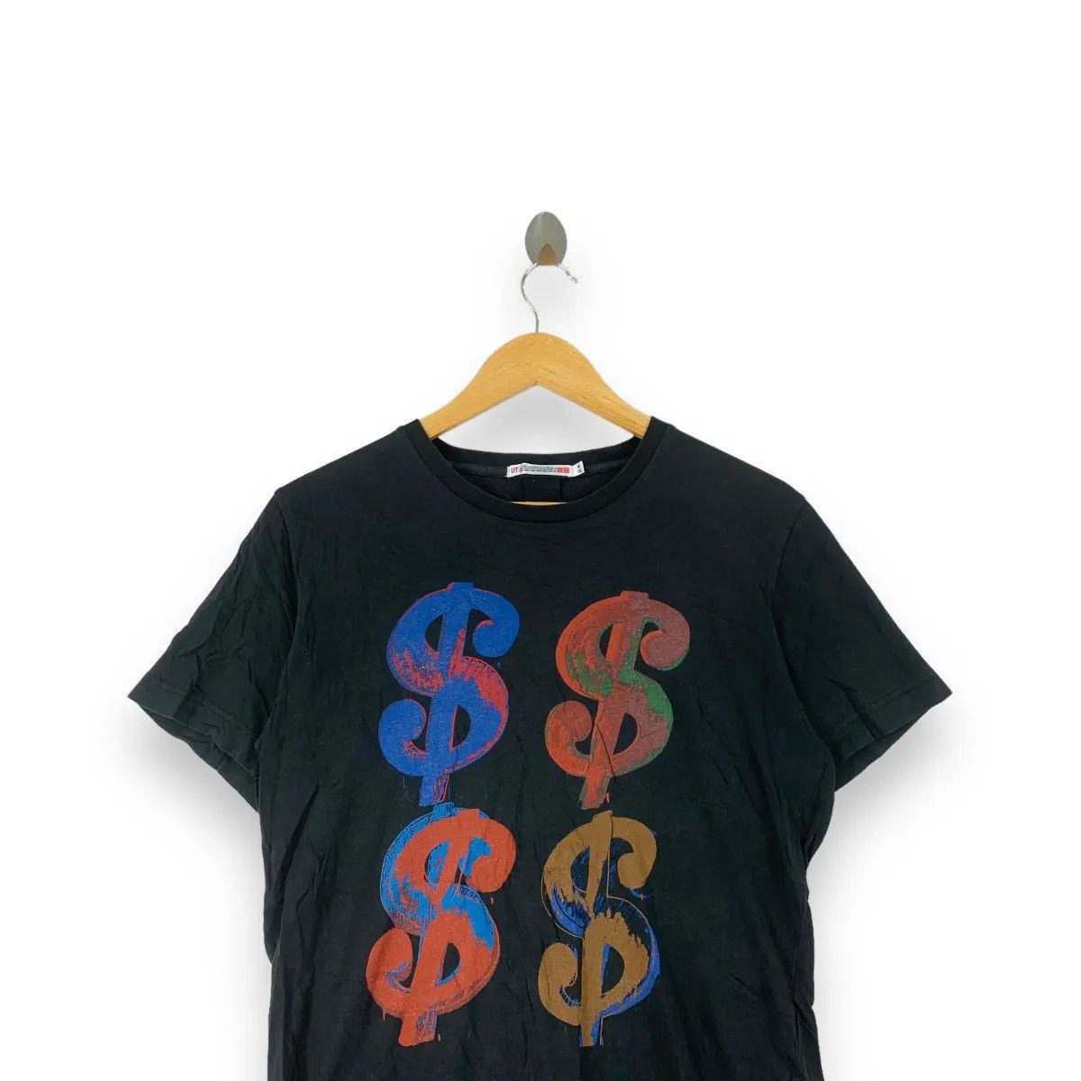 Andy Warhol × Uniqlo ANDY WARHOL x UNIQLO Dollar Signs Pop Art Tee Shirt Size US M / EU 48-50 / 2 - 2 Thumbnail