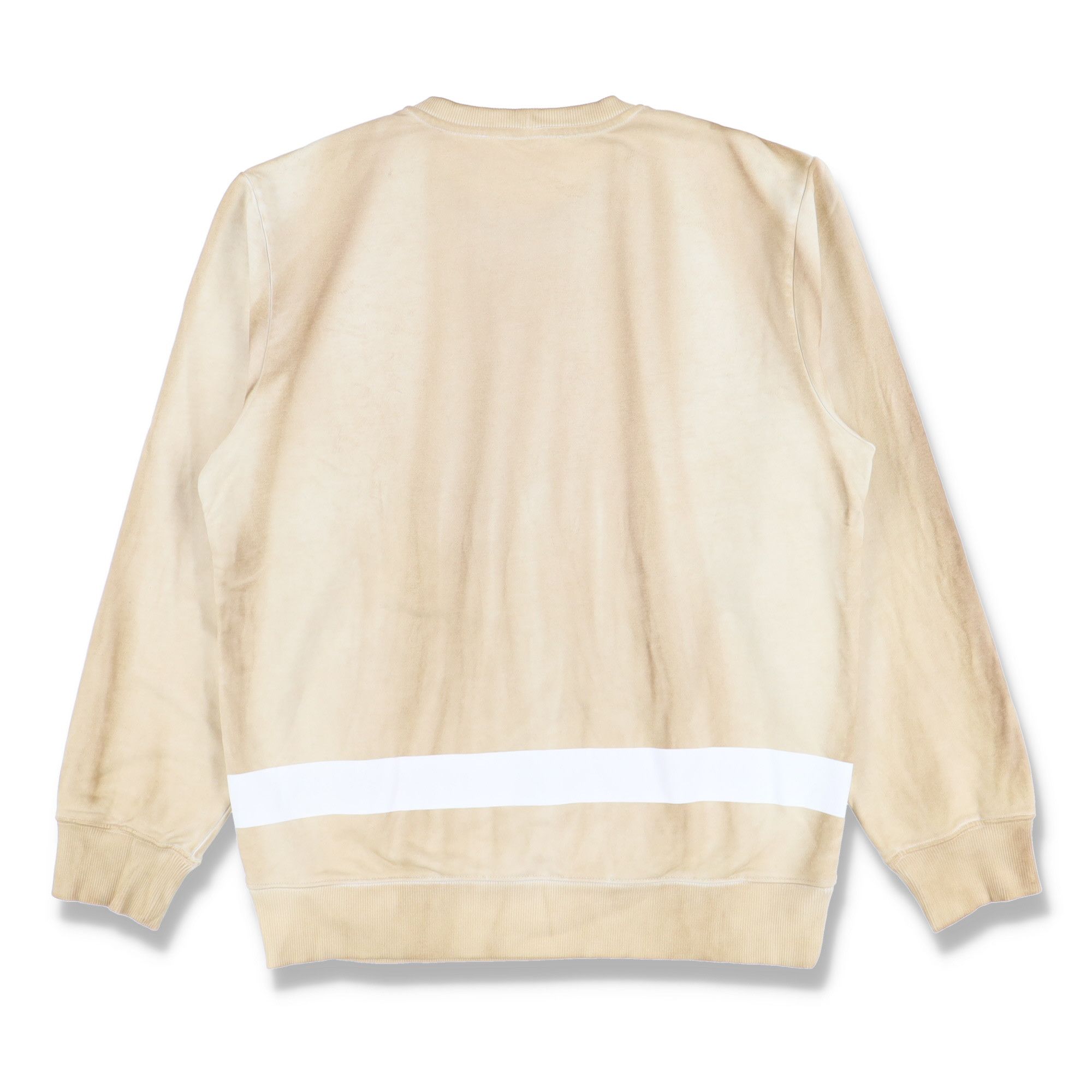 Helmut Lang Brown Strange Days Tie Dye Logo Sweatshirt Size L / US 10 / IT 46 - 10 Thumbnail