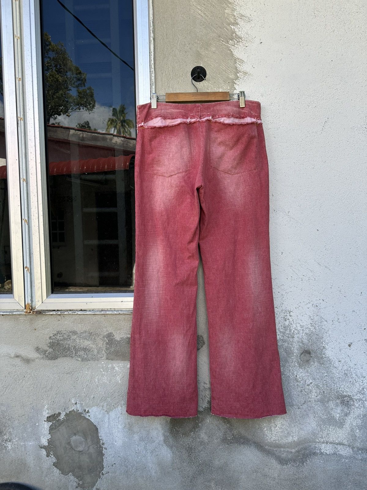 Maison Margiela Archive Martin Margiela 90s/00s Vintage Wide Leg Retro Jeans Size US 32 / EU 48 - 2 Thumbnail