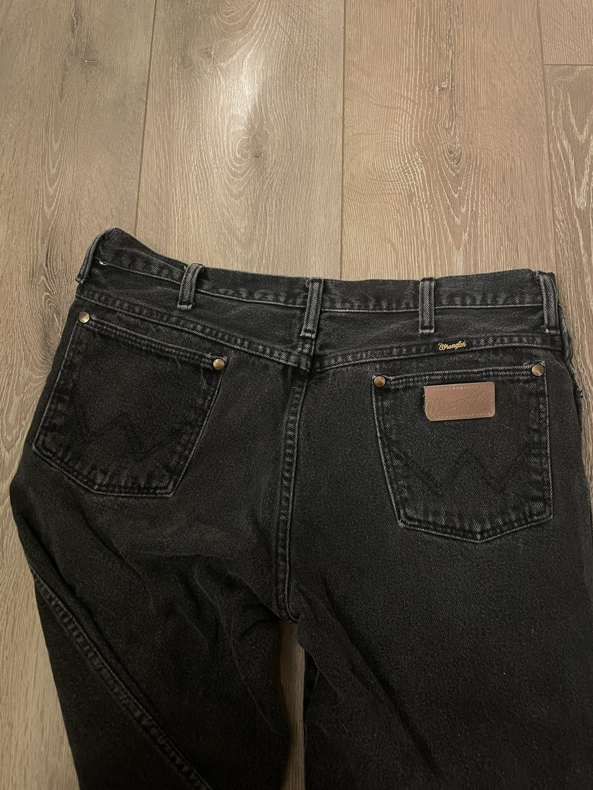 Wrangler Vintage 1980 Wrangler Bootcut Denim Jeans Size US 34 / EU 50 - 6 Thumbnail