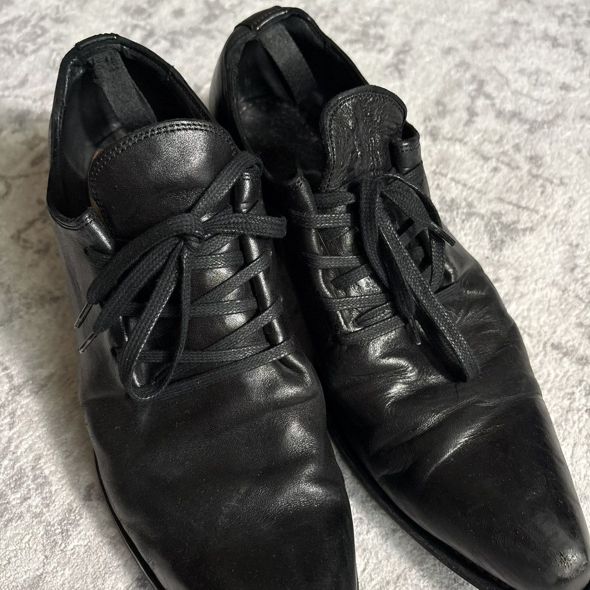 Nid De Guepes Nid De Guepes Goodyear Welted Horsehide Leather Derbies Size US 10 / EU 43 - 2 Thumbnail