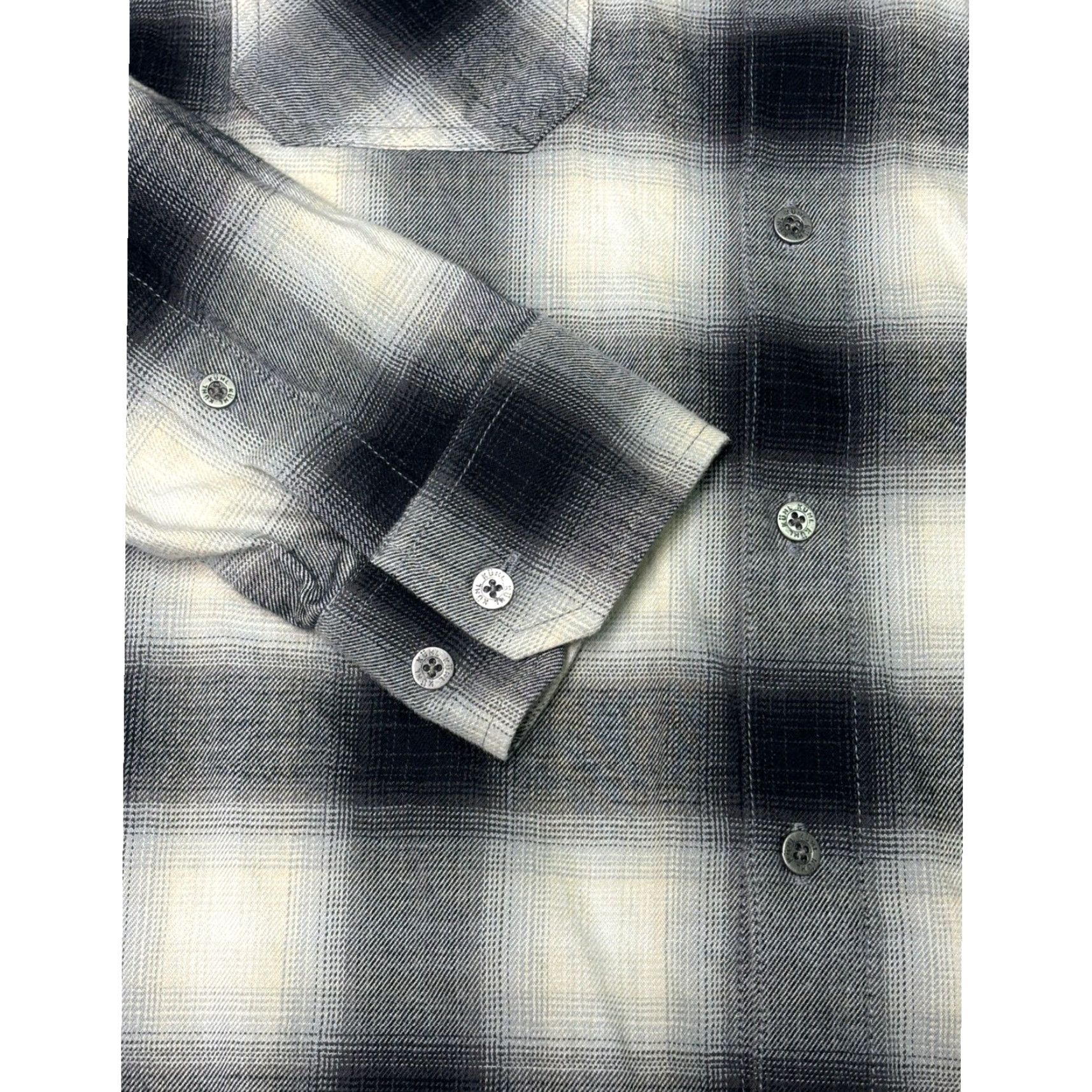 Born KUHL Mens Large Plaid Flannel Long Sleeve Button Up Shirt Outdoor Wool? Size US L / EU 52-54 / 3 - 3 Thumbnail
