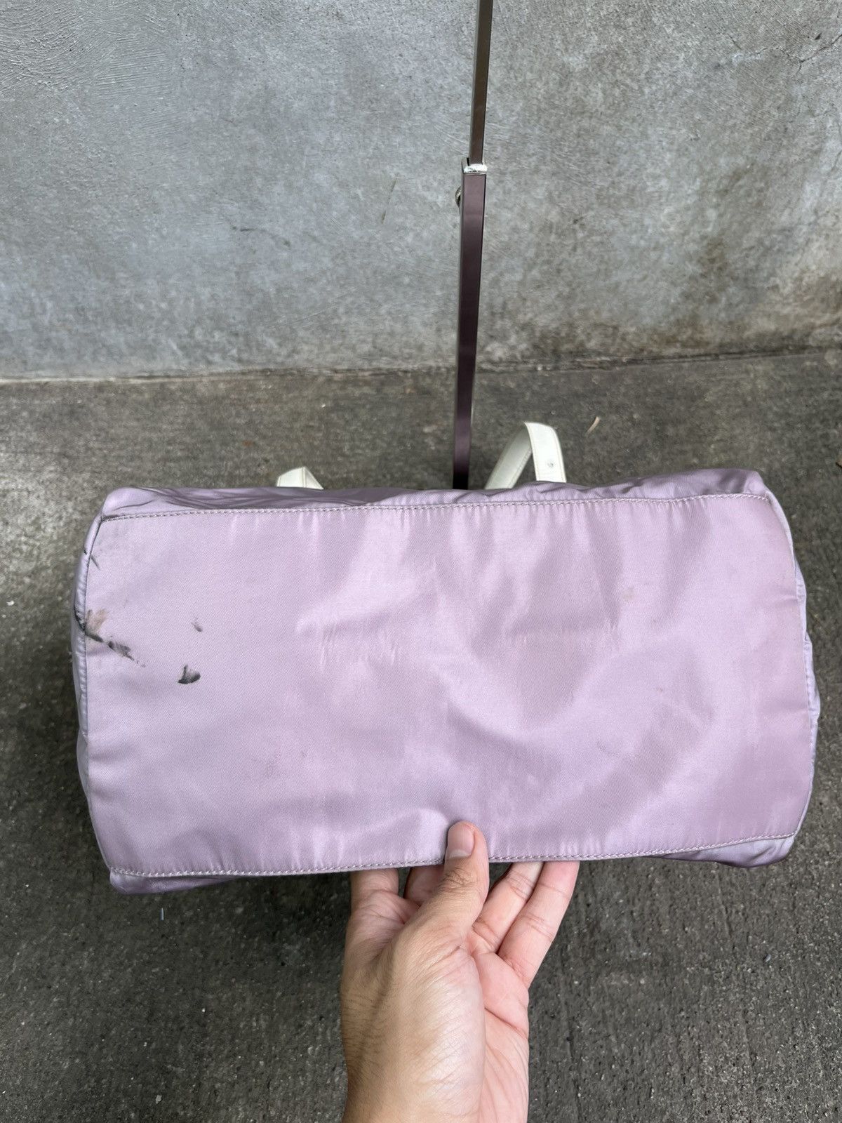 Prada Tesutto Midi Bowler Bag Size ONE SIZE - 9 Thumbnail