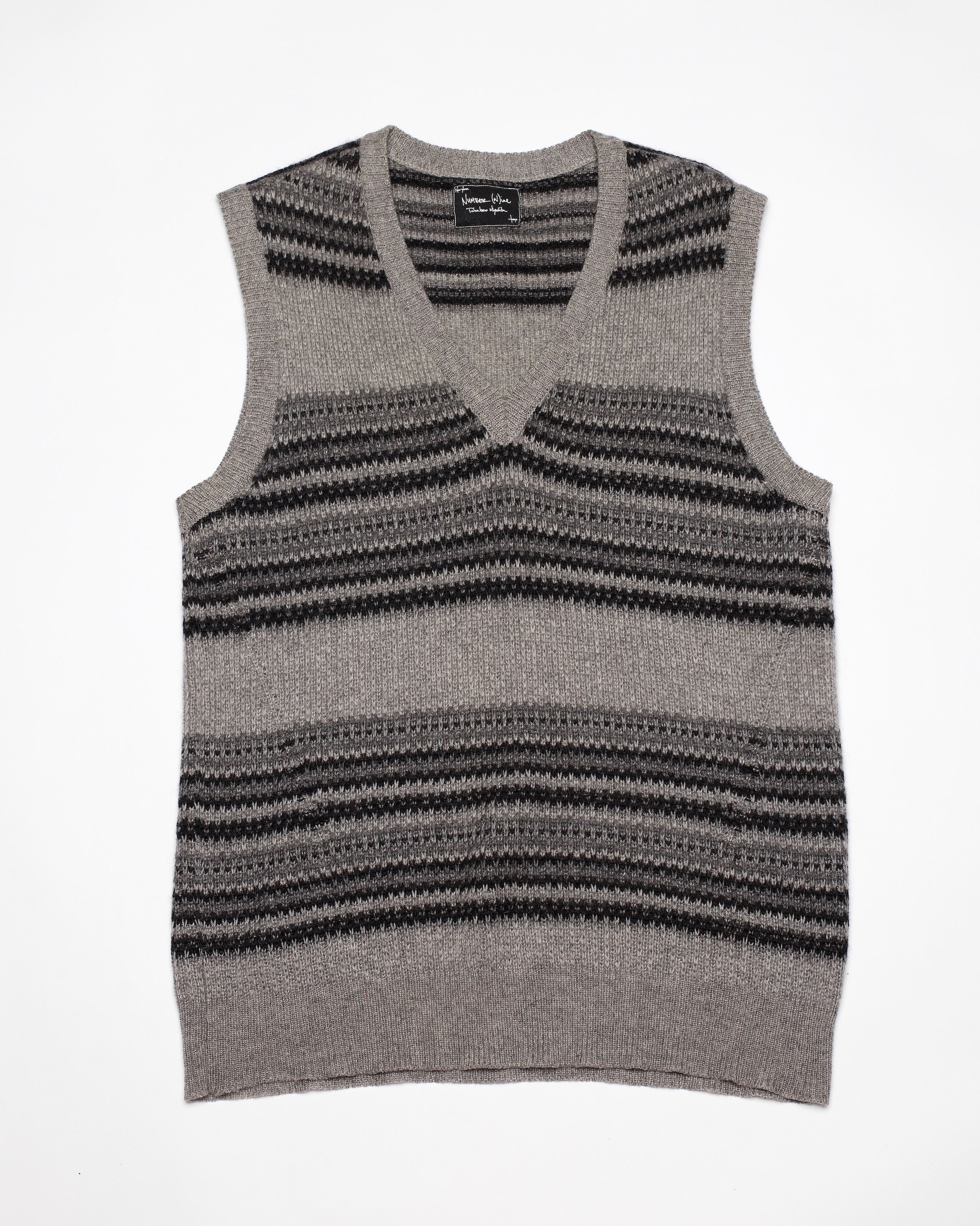 Number (N)ine Number (N)ine Autumn-Winter 2007/08 Cashmere Sweater Vest Size US L / EU 52-54 / 3 - 1 Thumbnail