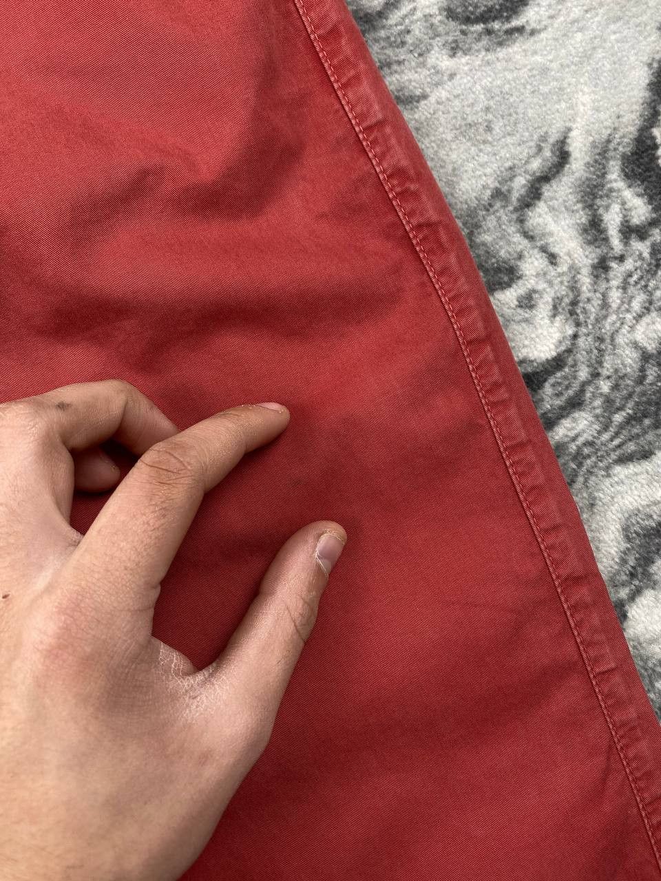 Stone Island Vintage Stone Island Denim Pants 90s Men Size 46 Red Size US 30 / EU 46 - 11 Thumbnail