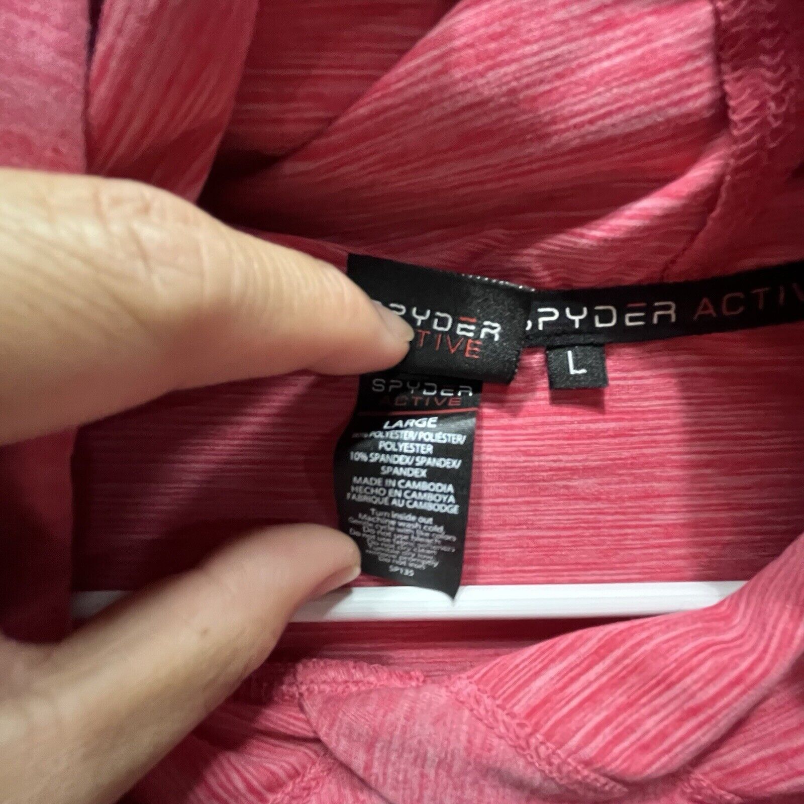 Spyder Women's Spyder lightweight Hoodie Pink Size Large Size L / US 10 / IT 46 - 6 Thumbnail