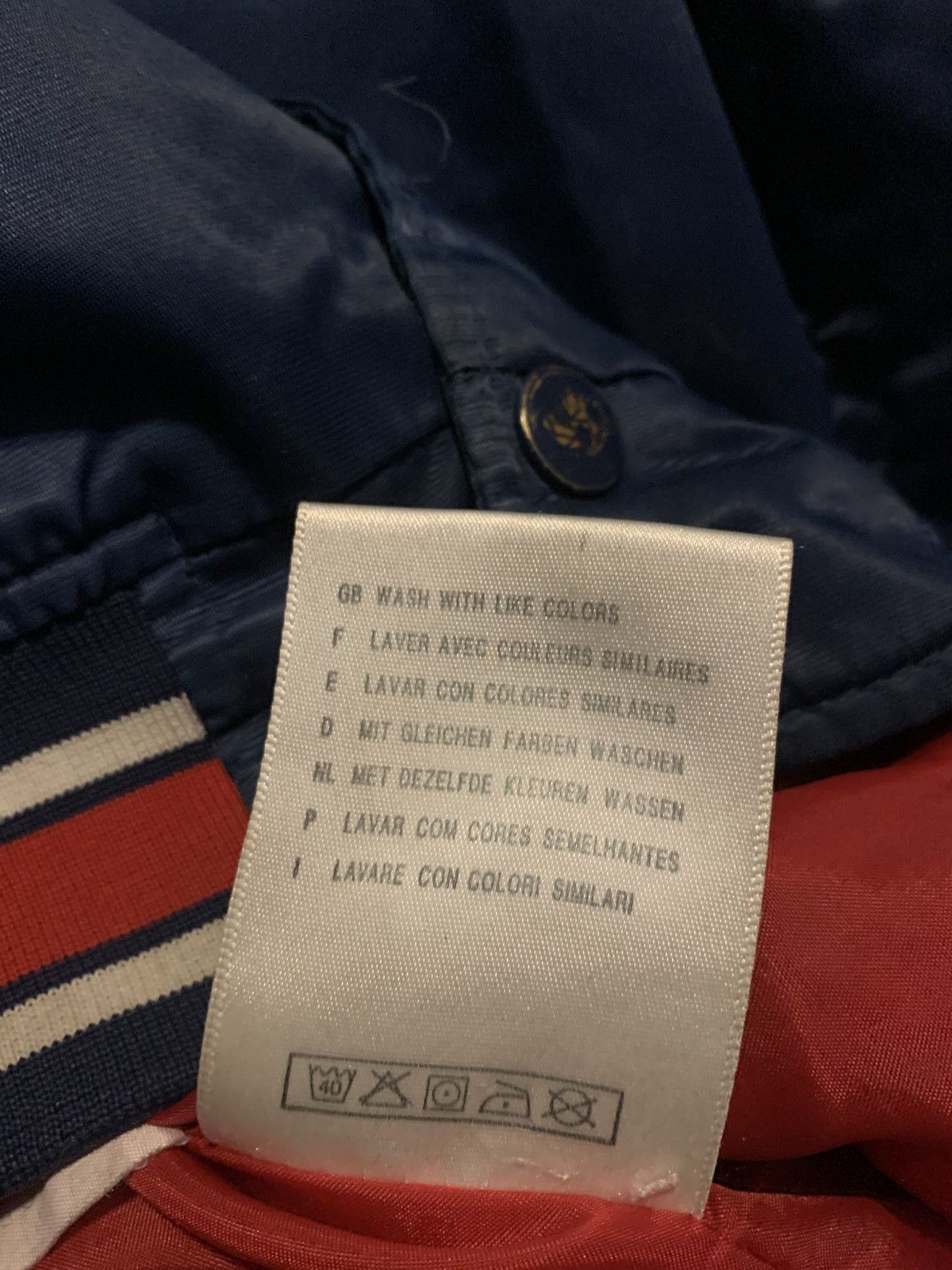 Starter Vintage Starter Navy Red Jacket L Made in Korea Size US L / EU 52-54 / 3 - 8 Thumbnail