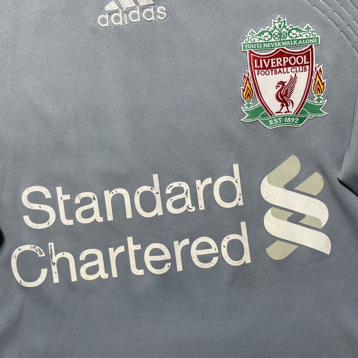 Adidas LIVERPOOL ADIDAS 2010/2011 GK FOOTBALL JERSEY #22 REINA Size US L / EU 52-54 / 3 - 5 Thumbnail