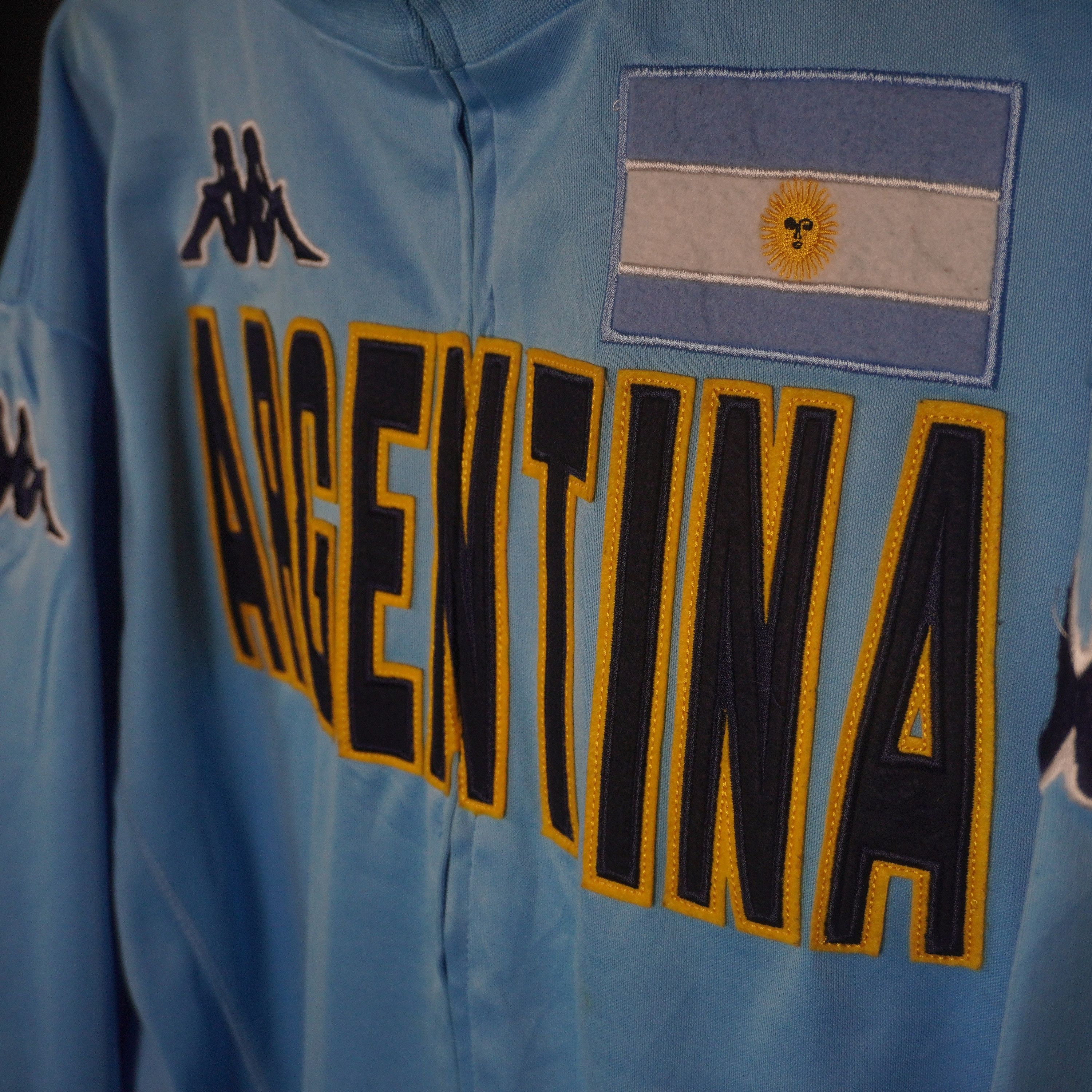 Kappa Vintage Retro Kappa Argentina track jacket Size US XL / EU 56 / 4 - 2 Thumbnail