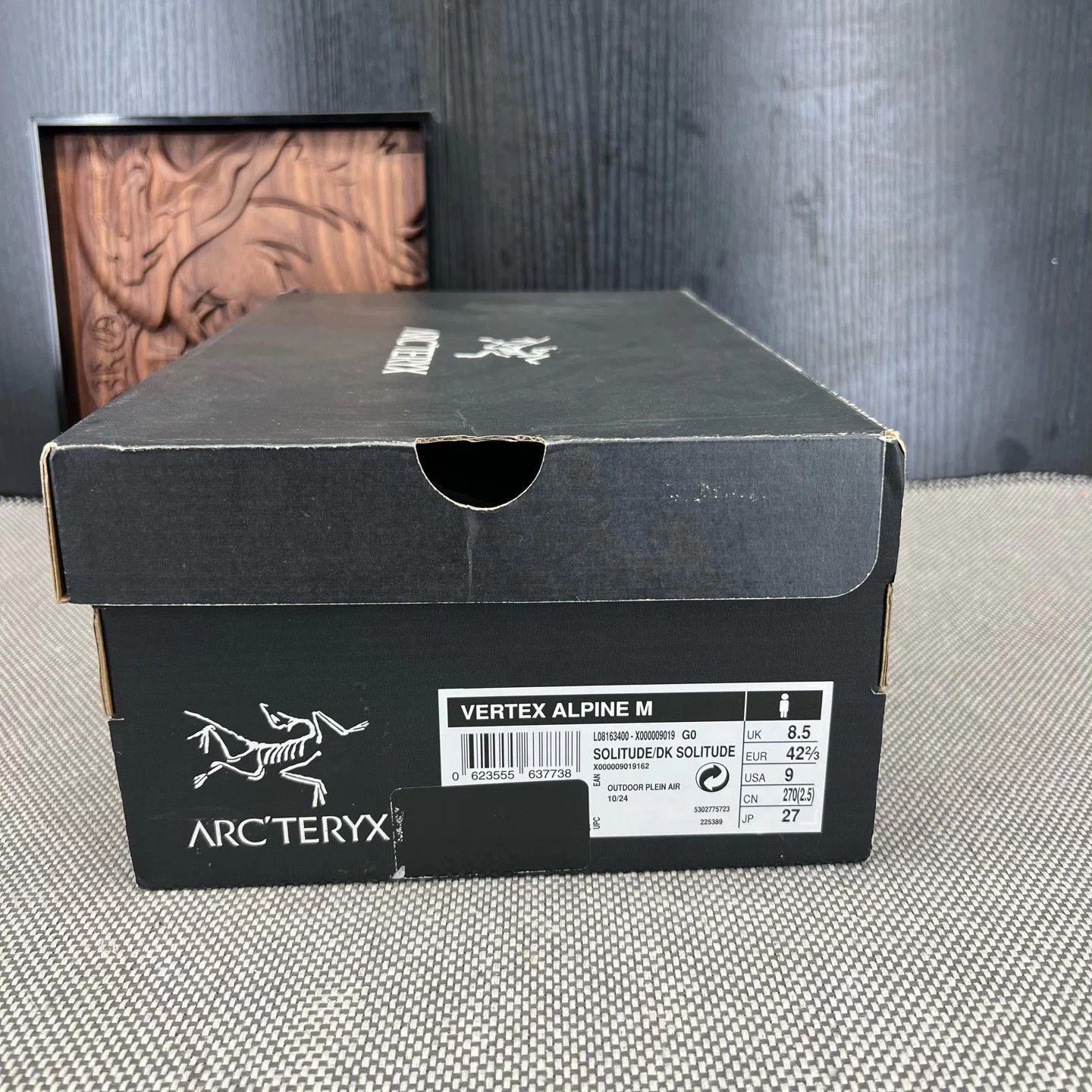 Arc'teryx Arc'teryx Vertex Alpine Gray/Black 42.5 Mint Size US 9.5 / EU 42-43 - 9 Thumbnail