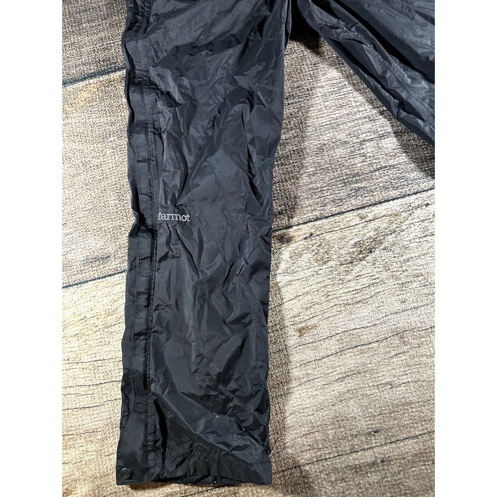 Marmot Marmot Precip Black Waterproof Rain Pants Mens Large Size US 32 / EU 48 - 4 Thumbnail