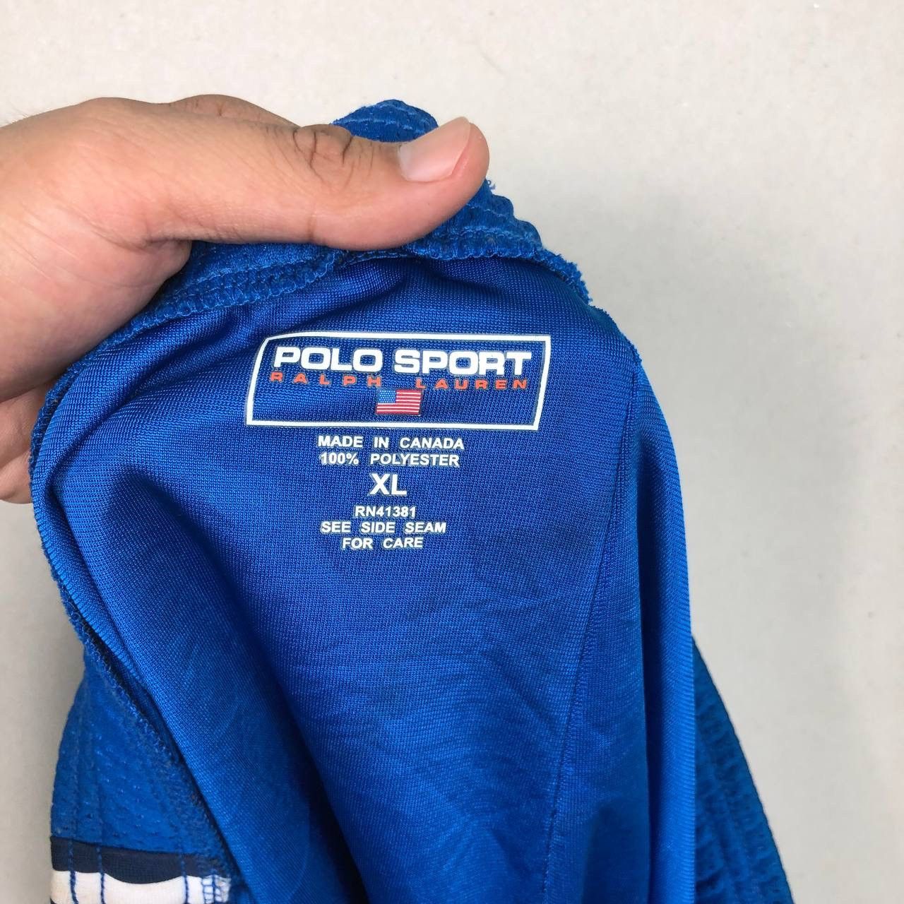 Ralph Lauren Vintage 90s Polo Sport Ralph Lauren Track Pants Baggy Size US 34 / EU 50 - 8 Thumbnail