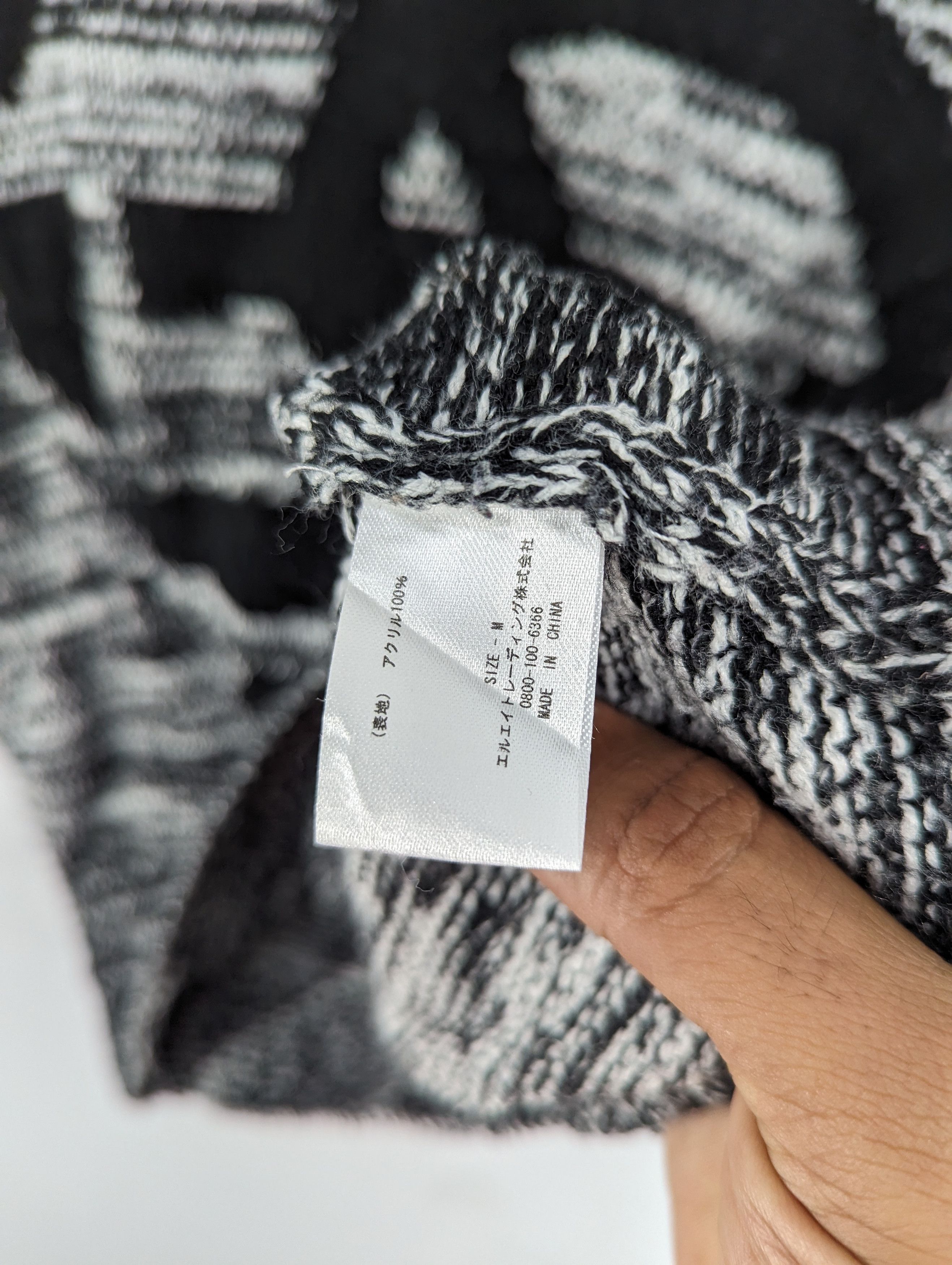 Aran Isles Knitwear × Japanese Brand L.A Paris Chanel Parody Knit Sweater Cardigan Size M / US 6-8 / IT 42-44 - 8 Thumbnail