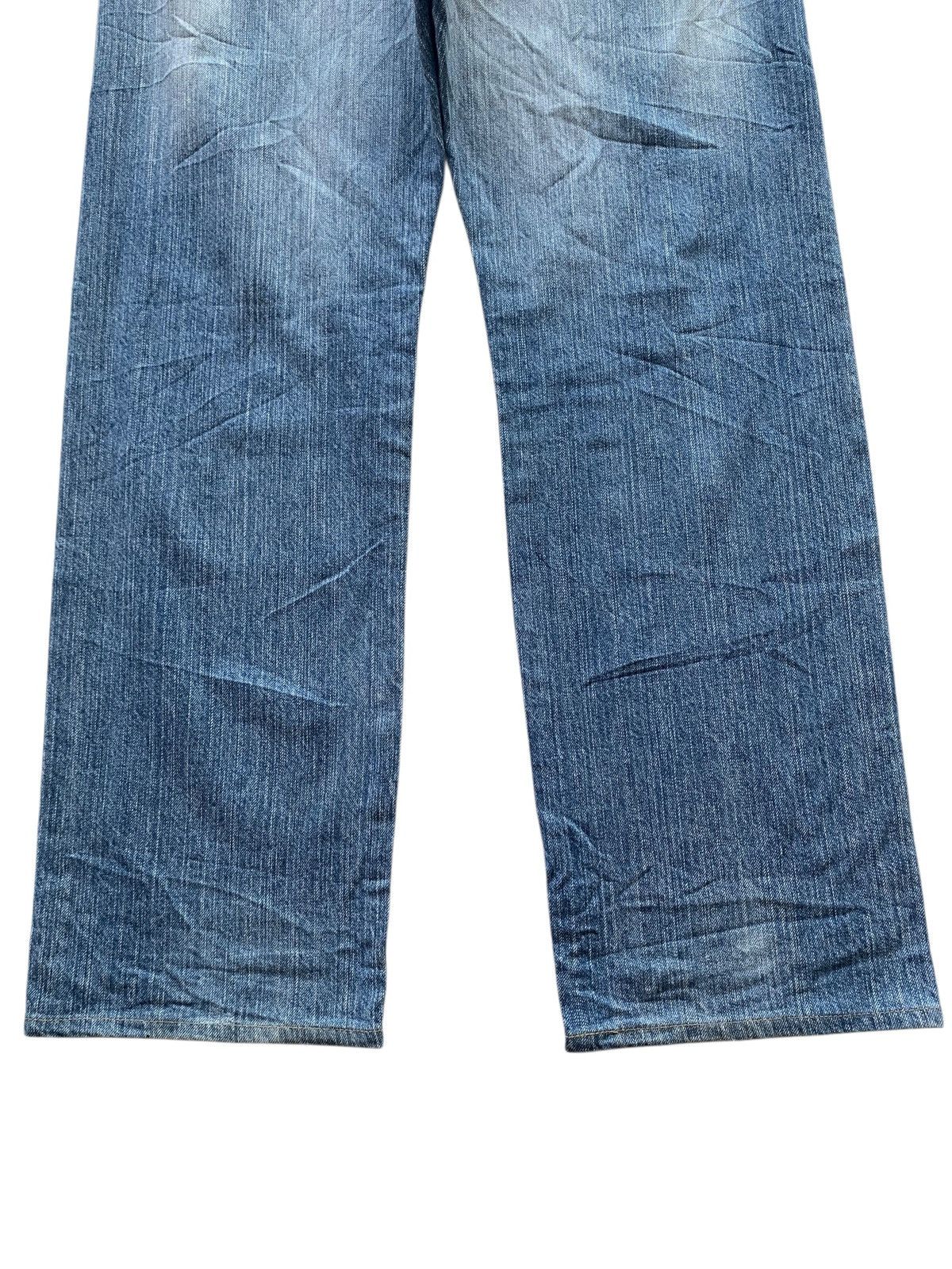 Edwin VINTAGE EDWIN 505Z SELVEDGE RUSTY JAPANESE DISTRESSED DENIM Size US 34 / EU 50 - 9 Thumbnail