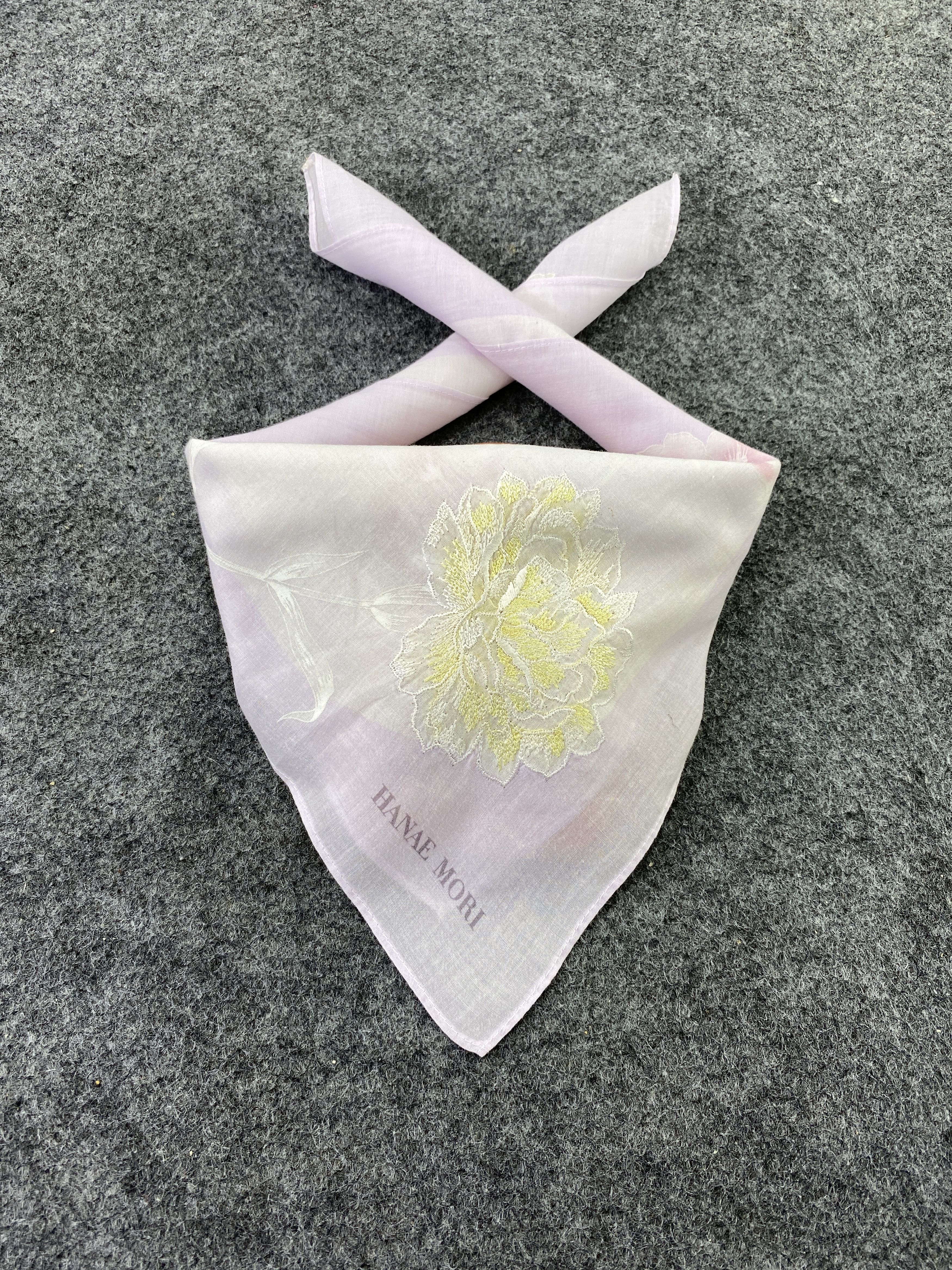 Hanae Mori Hanae Mori Handkerchief / Bandana / Neckerchief-B285 Size ONE SIZE - 2 Thumbnail