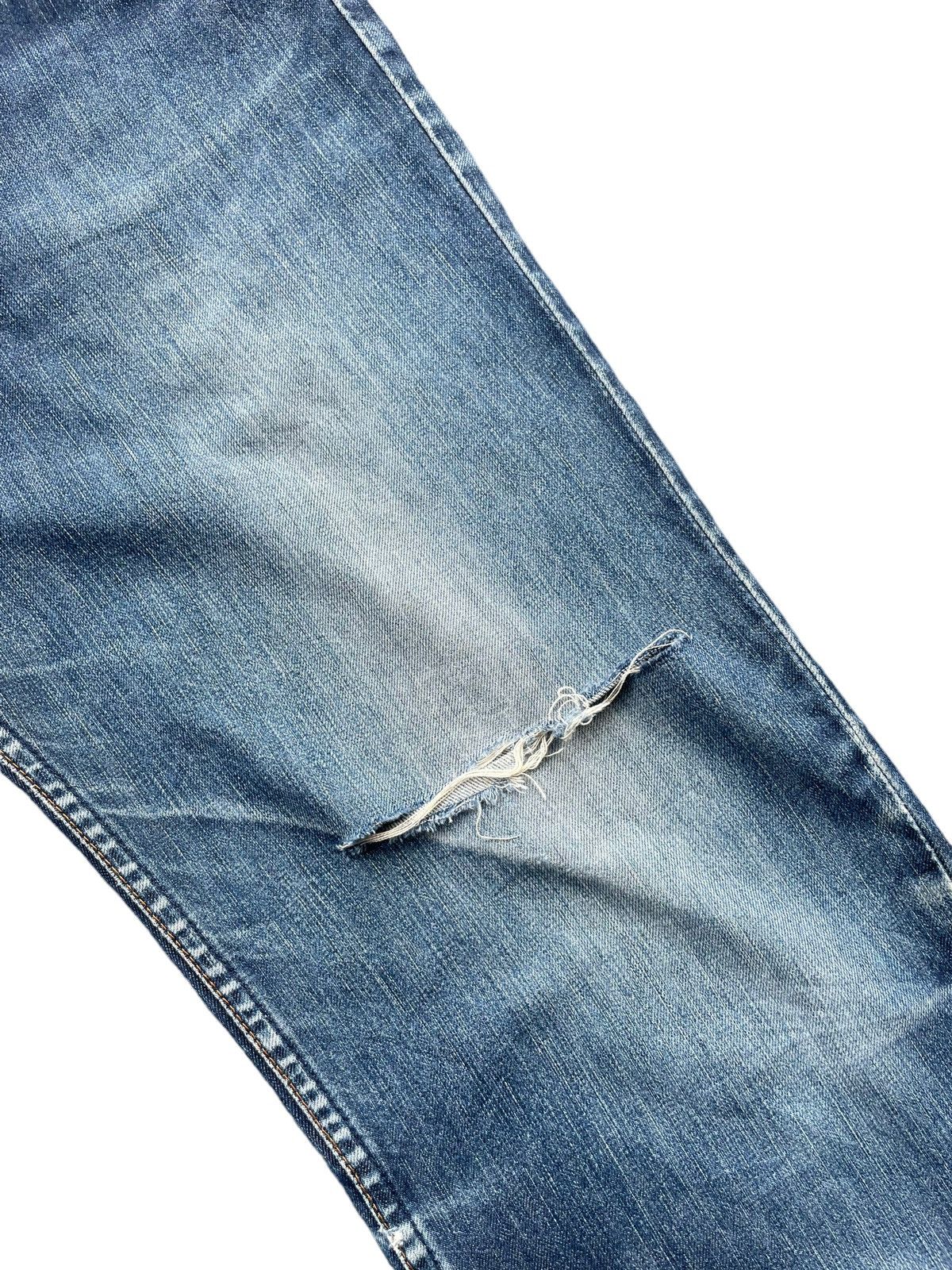 Levi's Vintage 90’s Levis 607 Orange Tab Distresed Denim Size US 34 / EU 50 - 4 Thumbnail