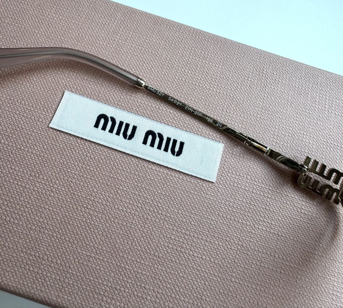 Miu Miu NEW Miu Miu sunglasses SMU 52YS ZVN-20F Size ONE SIZE - 10 Thumbnail