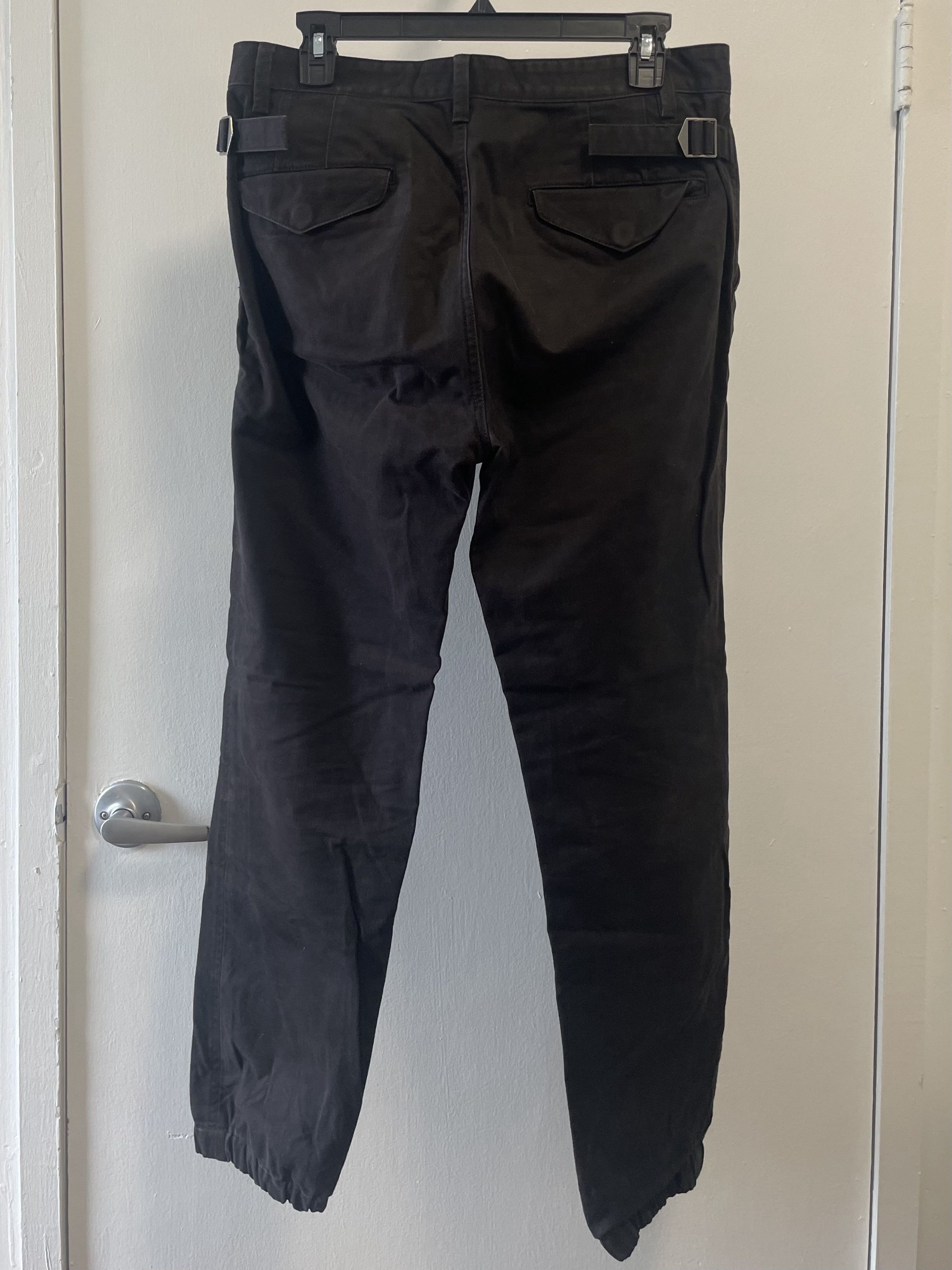 Helmut Lang Helmut Lang Men's Vintage Jogger Style Black Pants Size US 31 - 2 Thumbnail