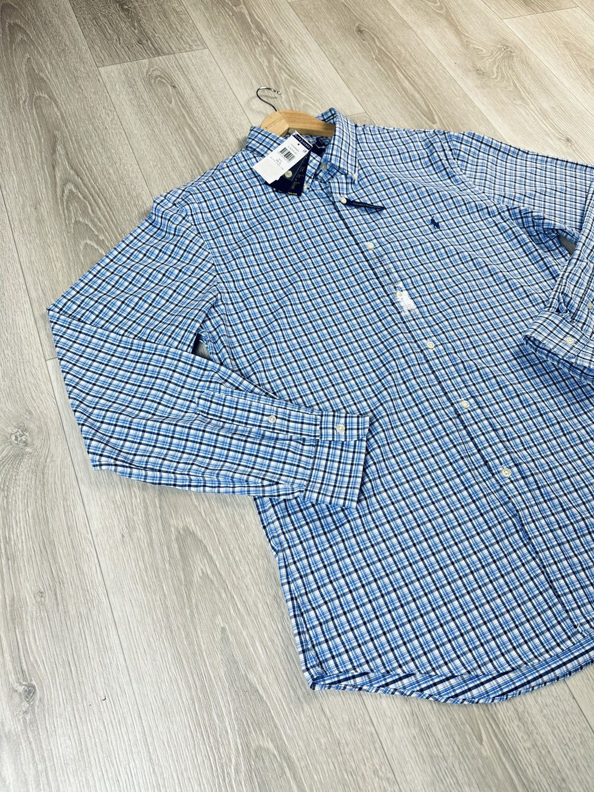 Polo Ralph Lauren New POLO RALPH LAUREN Button Up Shirt Blue Striped Size US XL / EU 56 / 4 - 9 Thumbnail