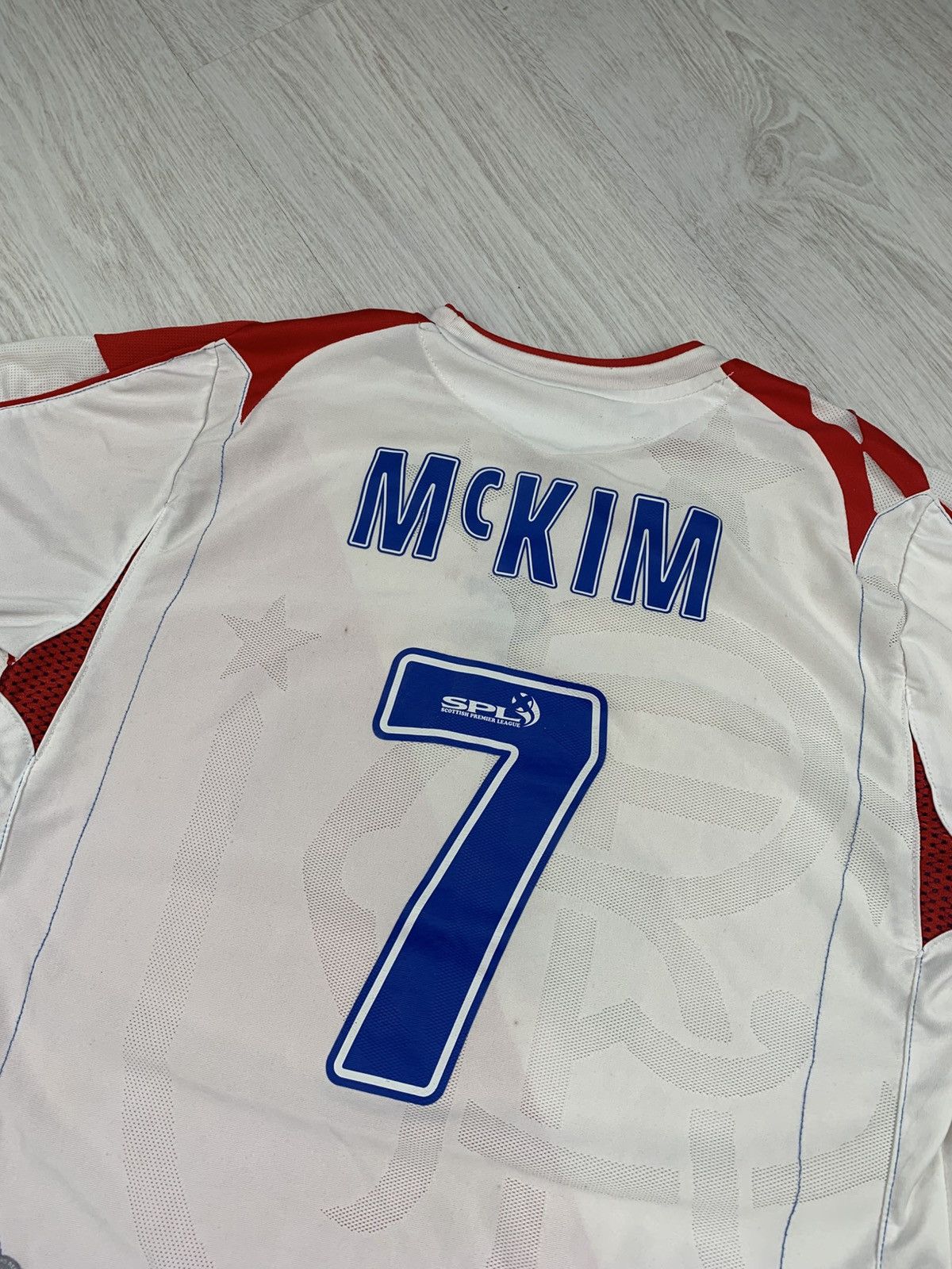 Umbro Rangers 2006/2007 Umbro Away Football Shirt Size M MCKIM 7 Size US M / EU 48-50 / 2 - 7 Thumbnail