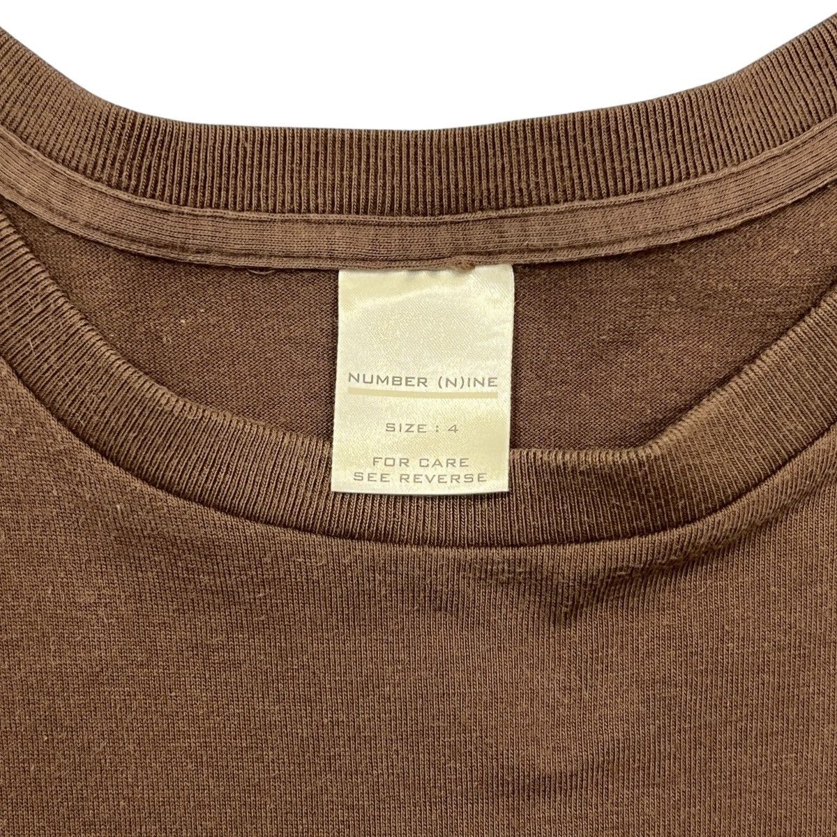 Number (N)ine NUMBER (N)INE 2002AW "NOWHERE MAN" S/S T-Shirts Size US L / EU 52-54 / 3 - 4 Thumbnail