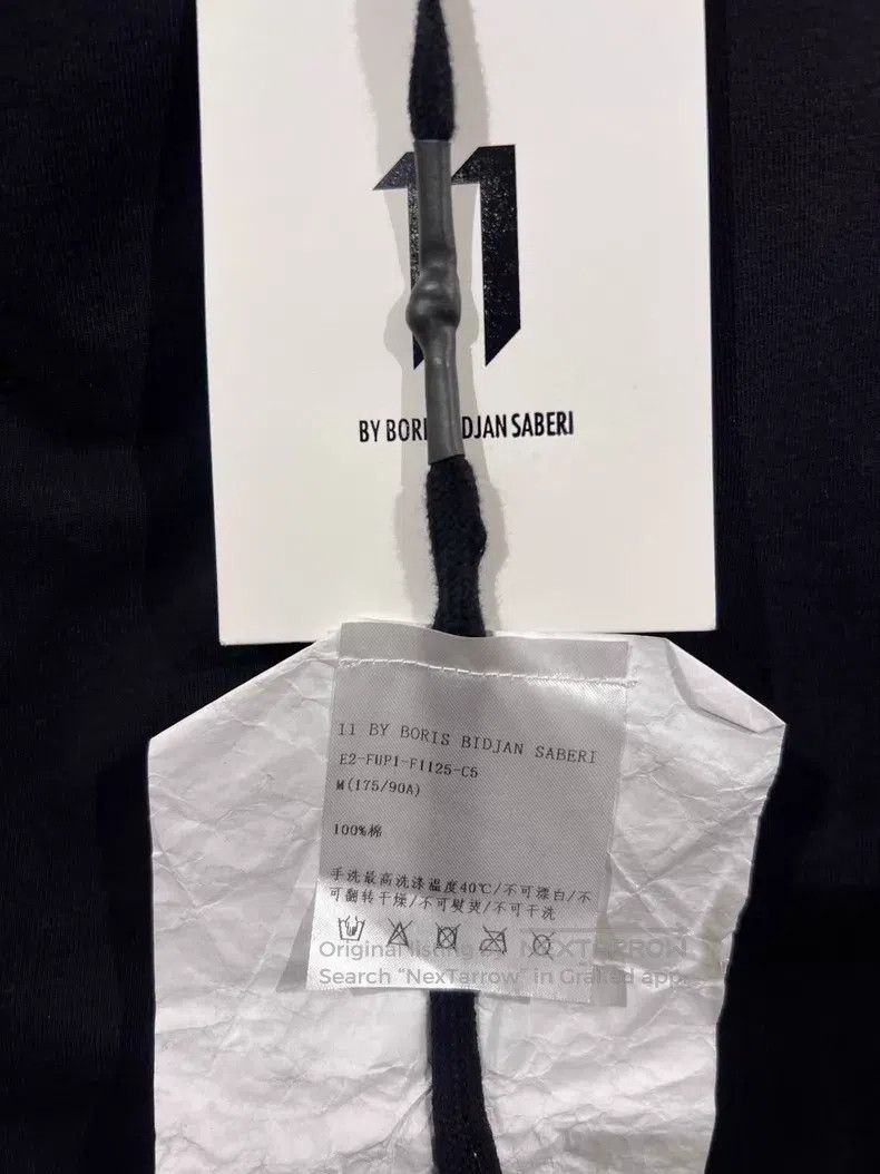Boris Bidjan Saberi Boris Bidjan Saberi Size M 11by bbs small embroidered tape Size US 30 / EU 46 - 7 Thumbnail