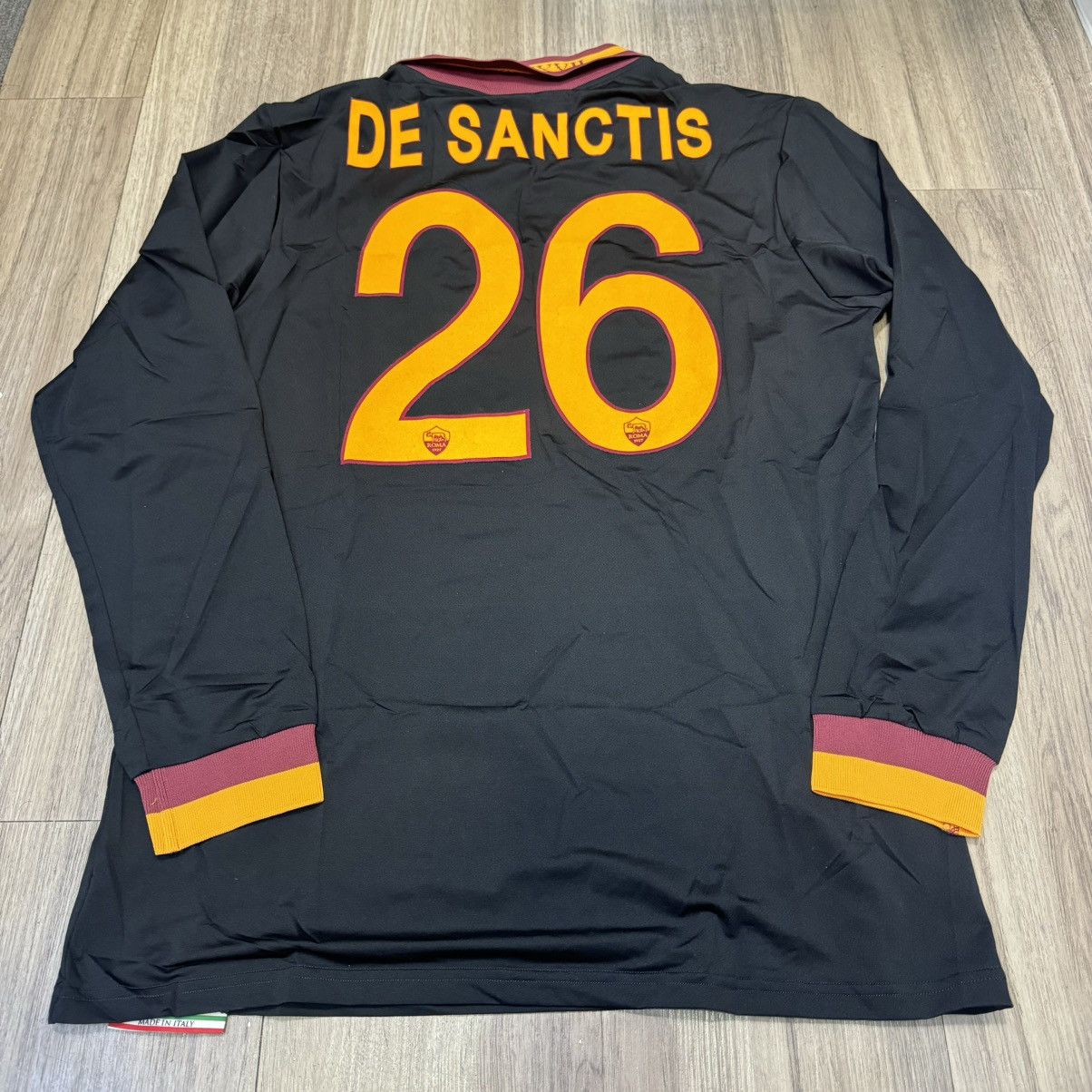 Sports Specialties Roma 13/14 player issue gk shirt #26 De Sanctis (bnwt) Size US XL / EU 56 / 4 - 2 Thumbnail