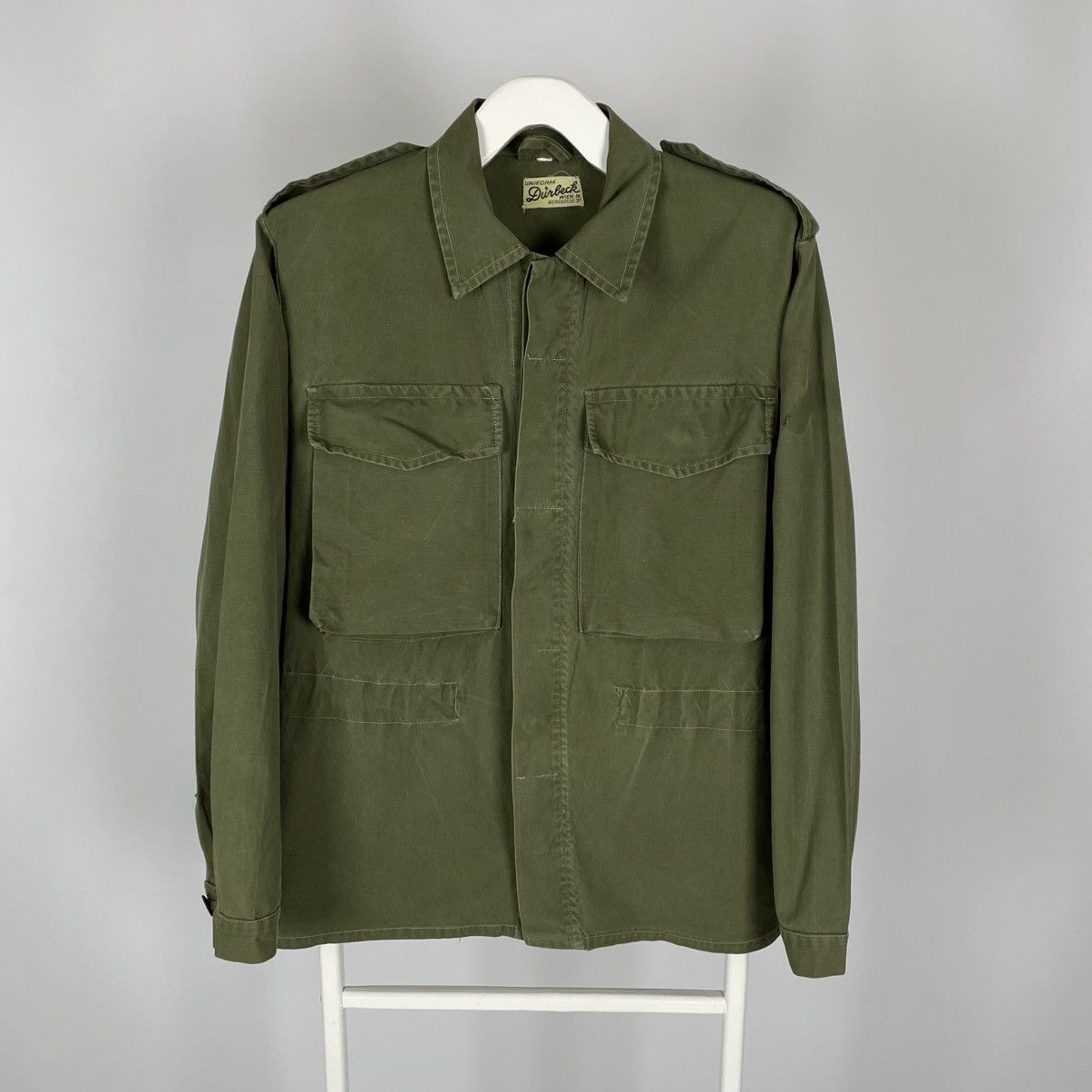 Vintage 1950s Vintage Military Double Pocket Jacket Austria Size US M / EU 48-50 / 2 - 25 Thumbnail