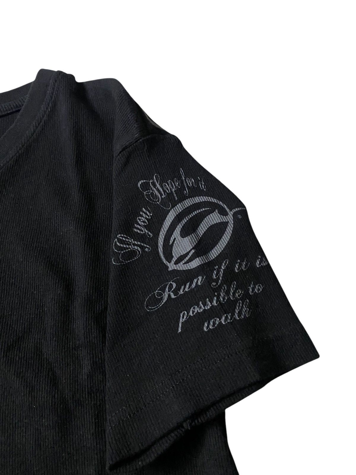 Hysteric Glamour 2000's Impala Poem Thermal Shirt Size US XS / EU 42 / 0 - 6 Thumbnail