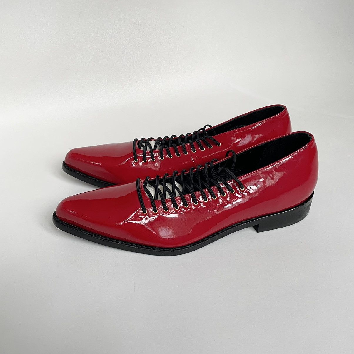 Comme des Garcons ‘Corset Lace’ Pointed Flat Shoes Size US 10 / IT 40 - 2 Thumbnail