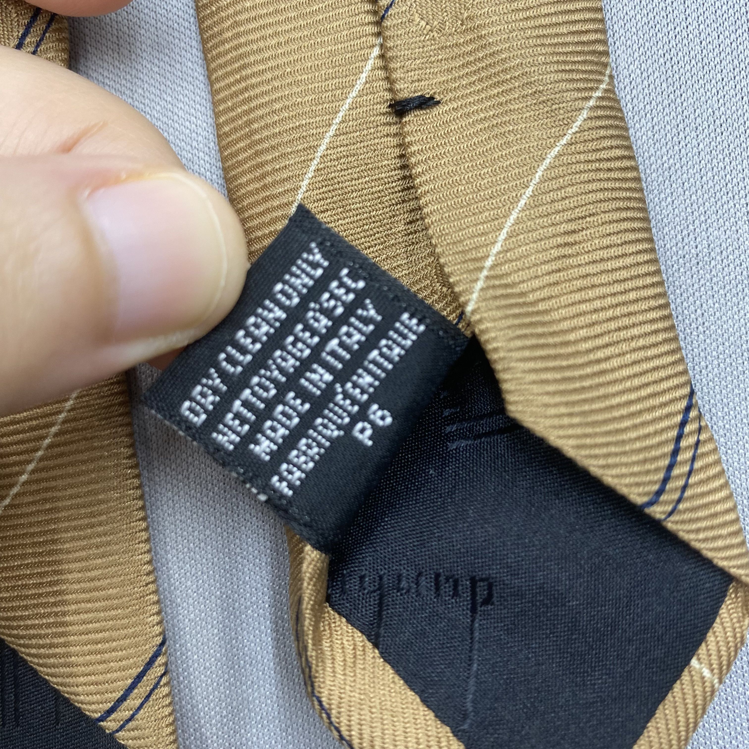 Alfred Dunhill Vintage Alfred Dunhill SILK Necktie Cravate Pure Silk Size ONE SIZE - 9 Thumbnail