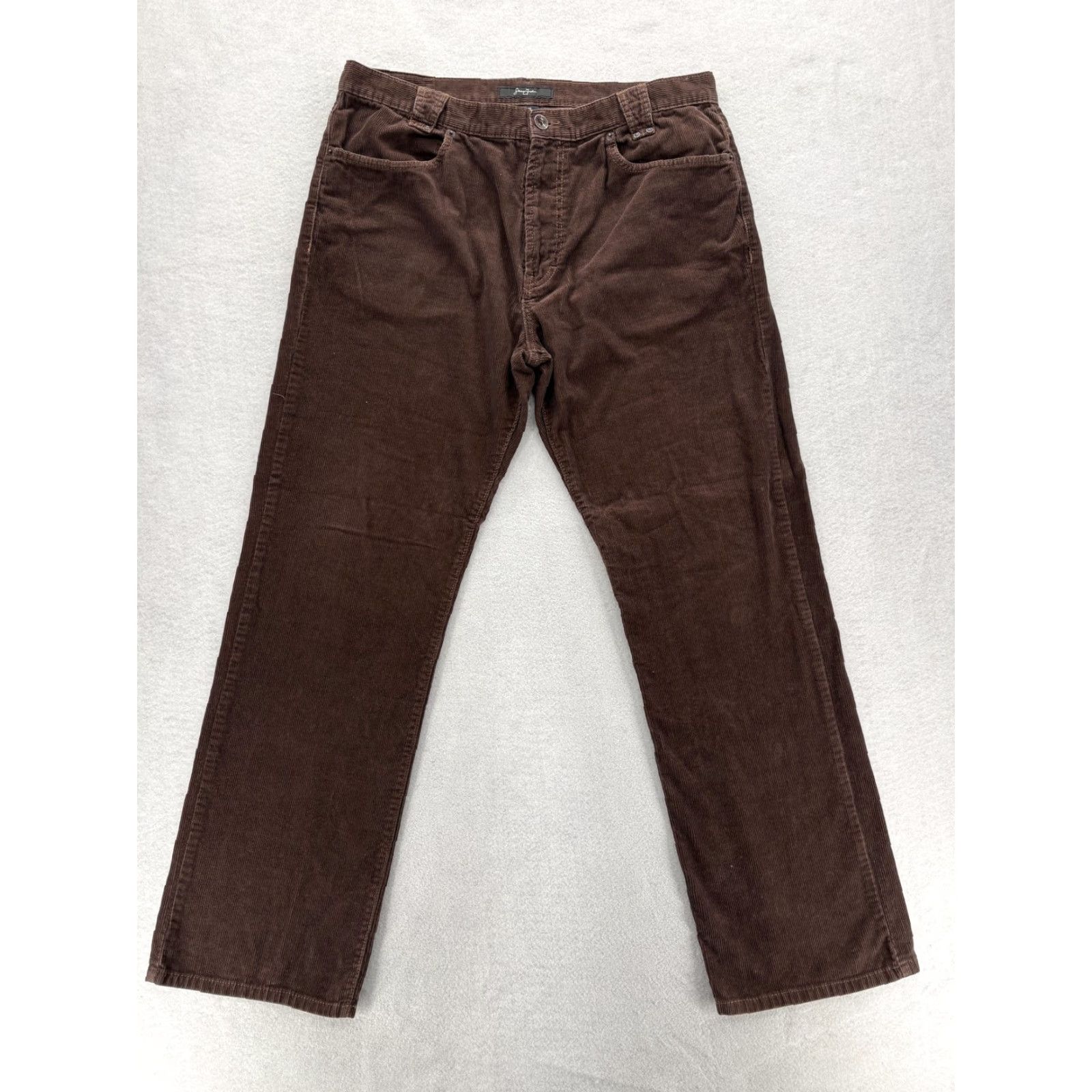 Sean John VINTAGE Sean John Corduroy Pants Mens 36x30 Brown 5-Pocket Straight Streetwear Y2K Skate Chino Pants Mens Brown 5-Pocket Corduroy Streetwear Y2K Skate Size US 36 / EU 52 - 2 Thumbnail