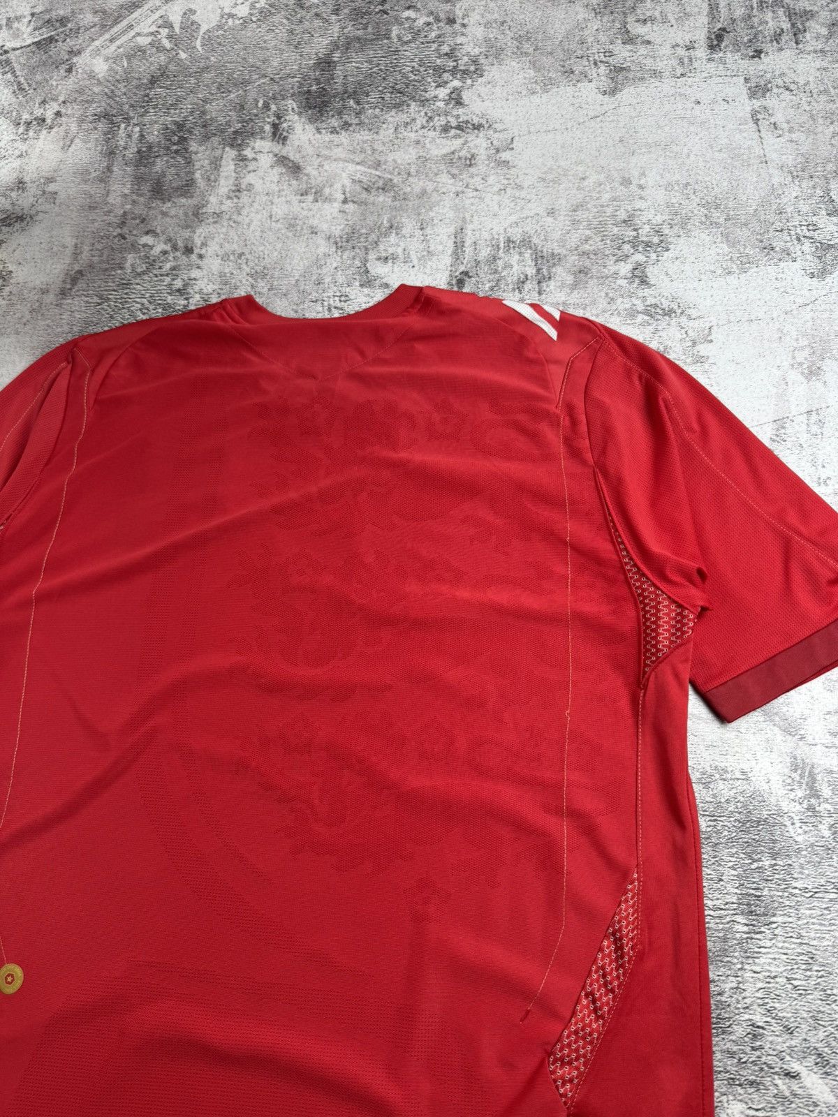 Umbro England National Umbro 2006 2008 Men’s Red XL Soccer Football Jersey T Shirt Tee Size US XL / EU 56 / 4 - 16 Thumbnail