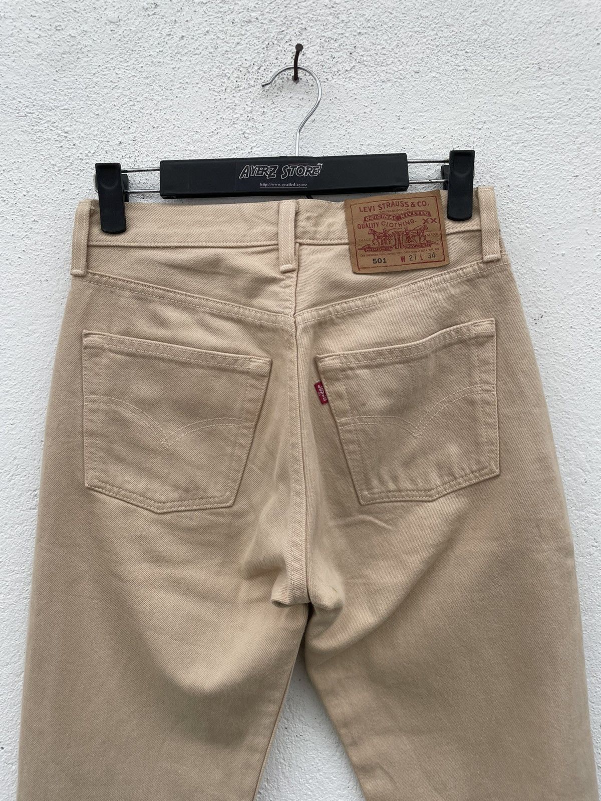 Levi's Vintage Clothing Vintage 90s Levi’s 501 Jeans Size US 26 / EU 42 - 7 Thumbnail