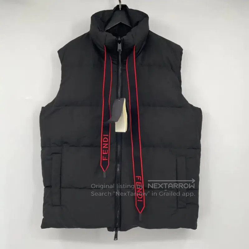 Fendi Fendi Colorblock Mens Short Down Vest . Size US S / EU 44-46 / 1 - 3 Thumbnail