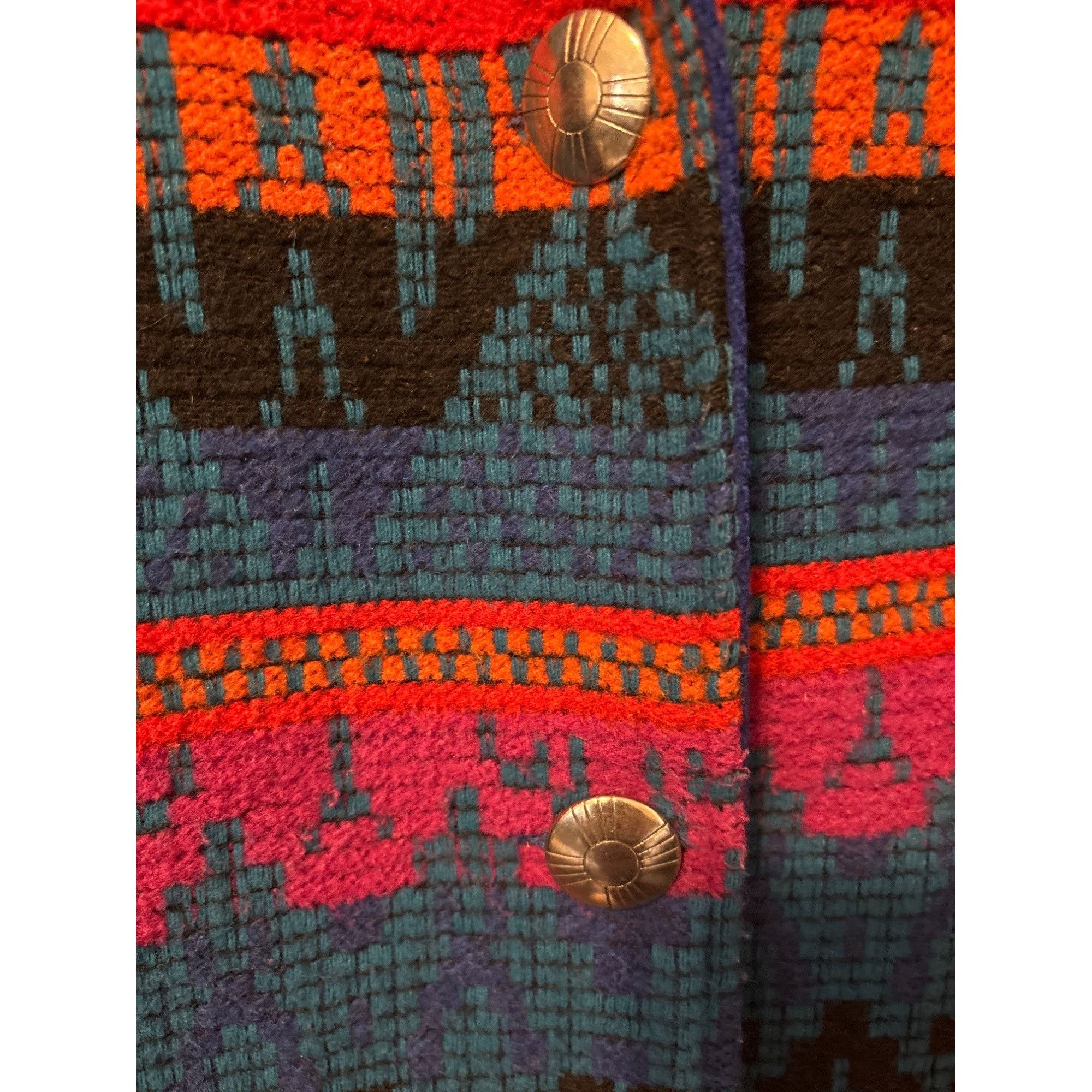 Vintage Vintage Pioneer Wear Coat Jacket Womens Sz Small Aztec Nativ Size S / US 4 / IT 40 - 6 Thumbnail