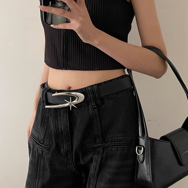Designer × Vintage Unisex Goth Y2K Designer Belt Size ONE SIZE - 7 Thumbnail