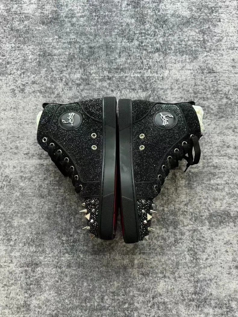 Christian Louboutin Christian Louboutin Sparkle Studded High. Size US 8.5 / EU 41-42 - 4 Thumbnail