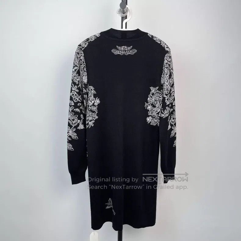 Hermes Hermes Black and White Leopard Print Cashmere Long Sleeve Size XS / US 0-2 / IT 36-38 - 2 Thumbnail