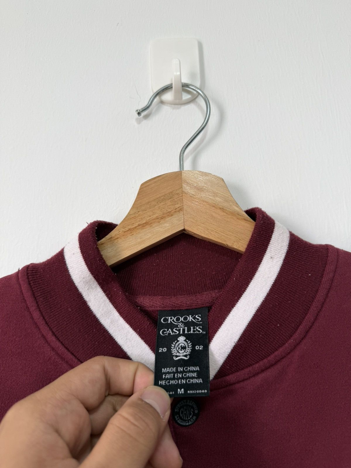 Crooks & Castles Crooks & Castles Skate Varsity Jacket Size US M / EU 48-50 / 2 - 6 Thumbnail