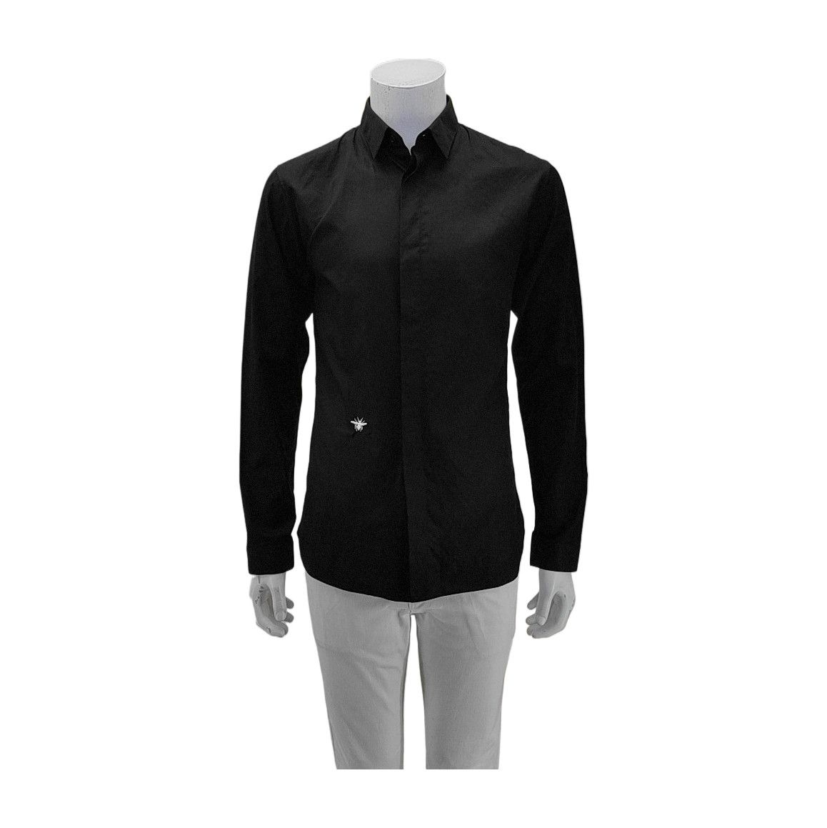 Dior Dior Homme Bee Embroidered Button Up Shirt 38 Size US S / EU 44-46 / 1 - 1 Thumbnail