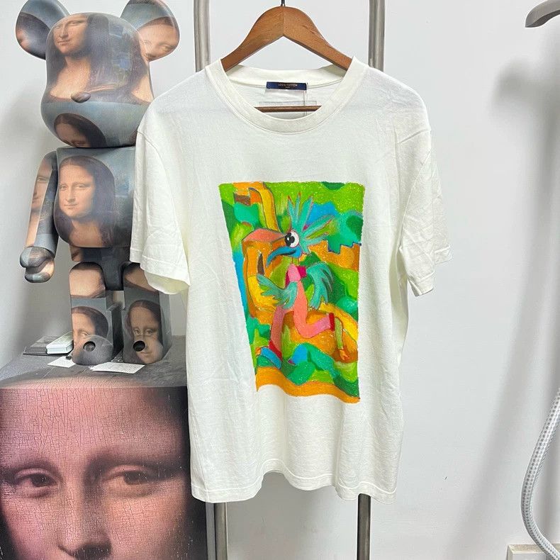 Louis Vuitton Louis Vuitton Comic Short Sleeve 2504-Nextarrow Size US L / EU 52-54 / 3 - 1 Thumbnail