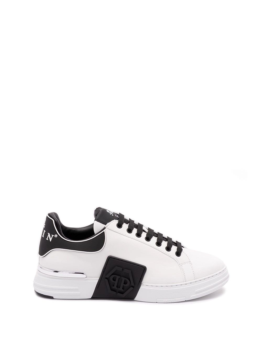 Philipp Plein Low-Top Sneakers `Phantom Kick$` Size US 12 / EU 45 - 1 Thumbnail