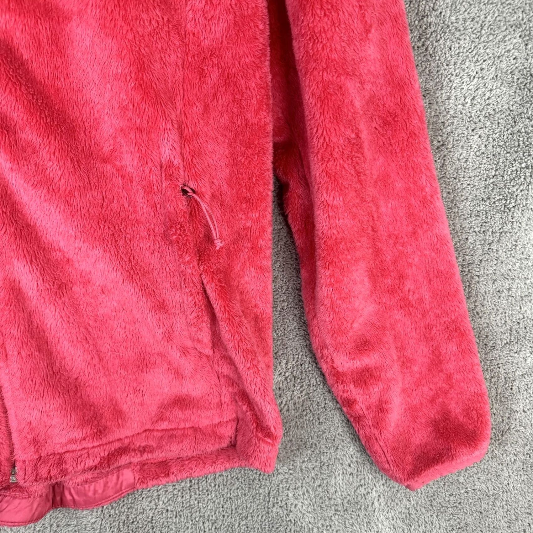 The North Face The North Face Womens Fleece Jacket Pink L Full Zip Warm Soft Plush Fuzzy Jacket Parking Style? Size L / US 10 / IT 46 - 3 Thumbnail