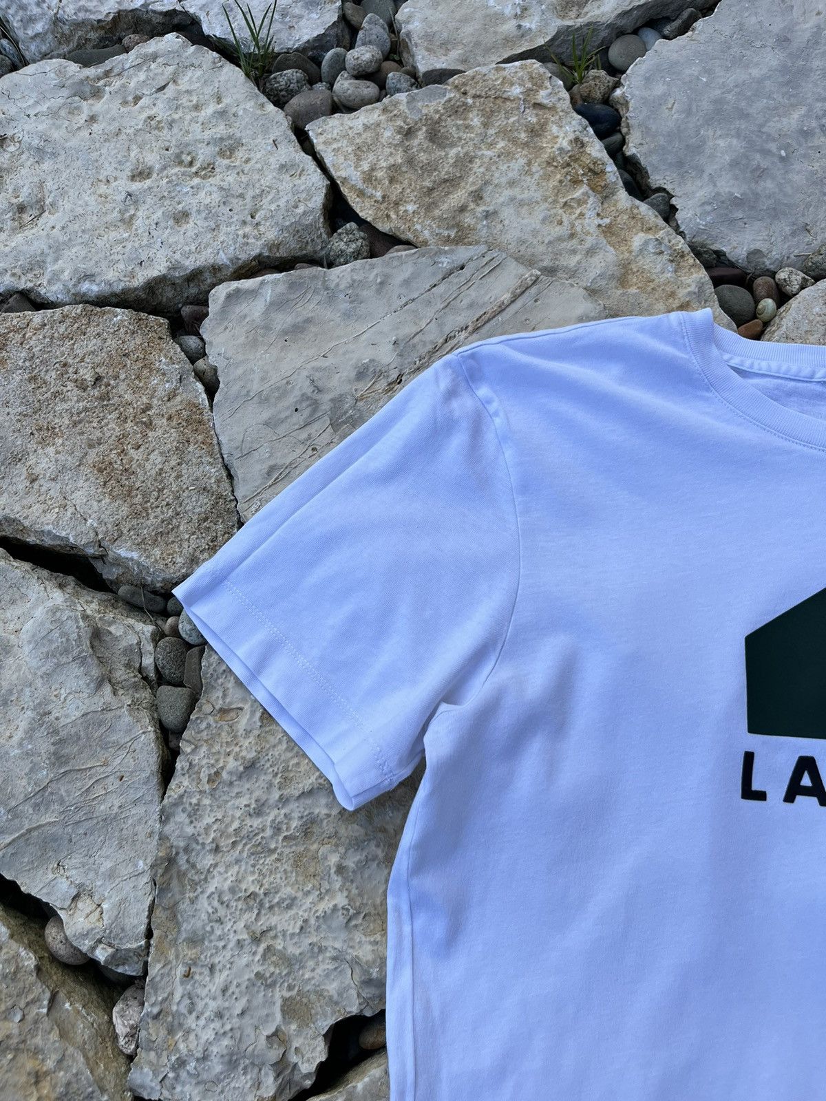 Lacoste × Vintage Vintage Lacoste funny block big logo y2k pixel tee t-shirt Size US S / EU 44-46 / 1 - 4 Thumbnail